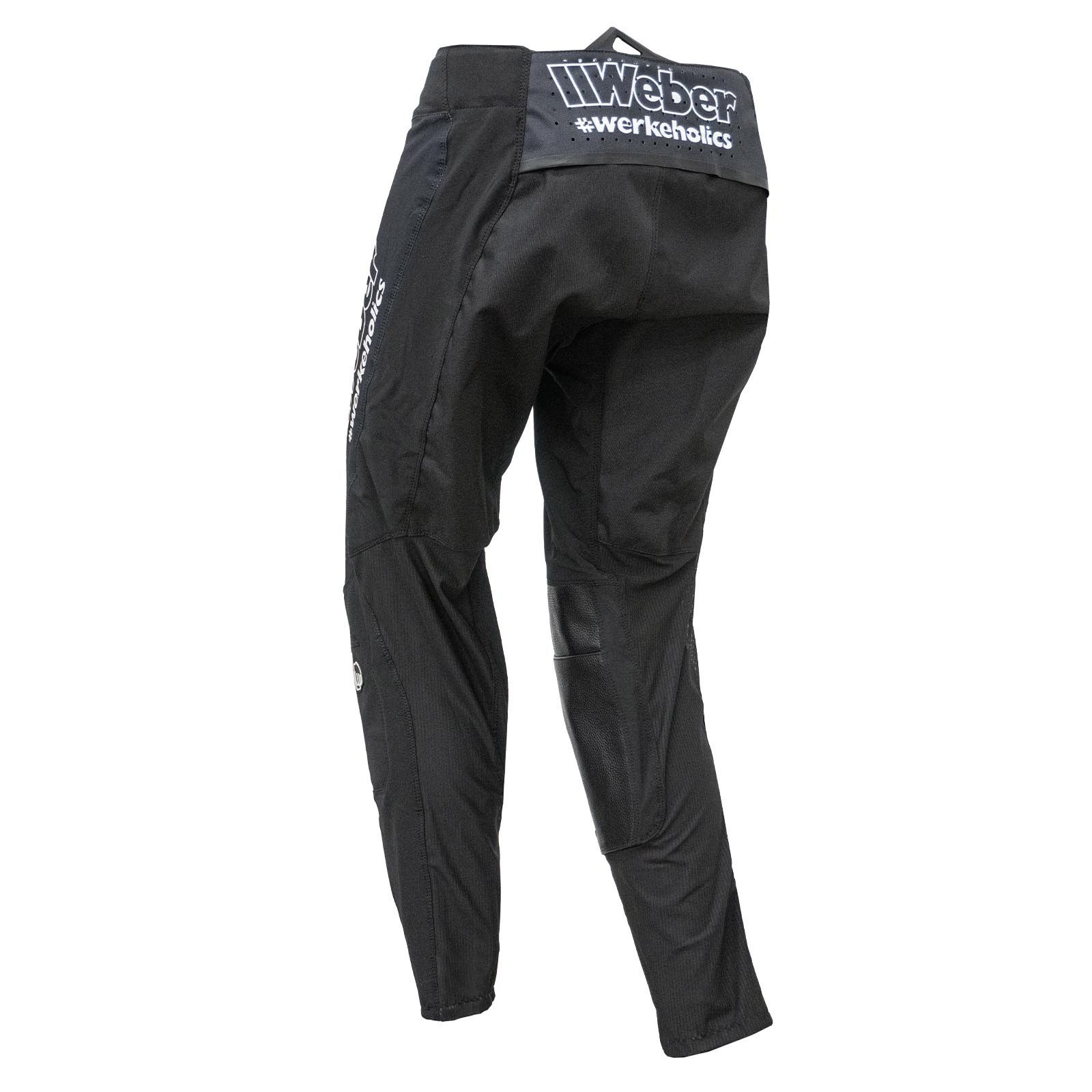 Weber GmbH Motorradhose Weber #Werkeholics Flow Hose schwarz großzügige Str günstig online kaufen