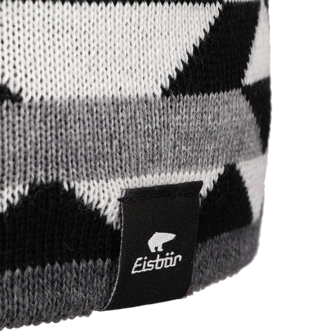 Eisbär Beanie (1-St) Strickmütze mit Futter, Made in Austria