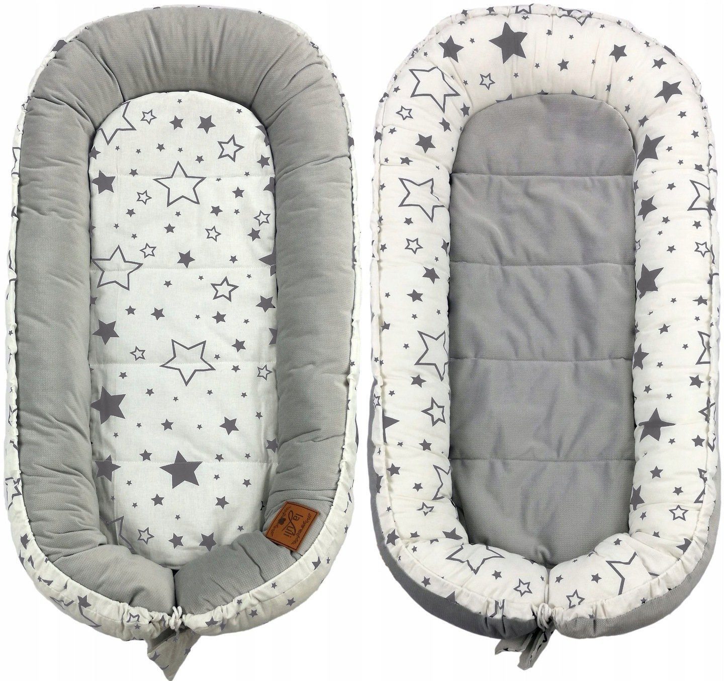Pamek Bettnestchen Babybett Babynestchen Babynest Kinderbett Kokon zum schlafen Kissen, Sehr weiches material, Füllung 100% antiallergische Silikonkogel. – Bild 4 von 5