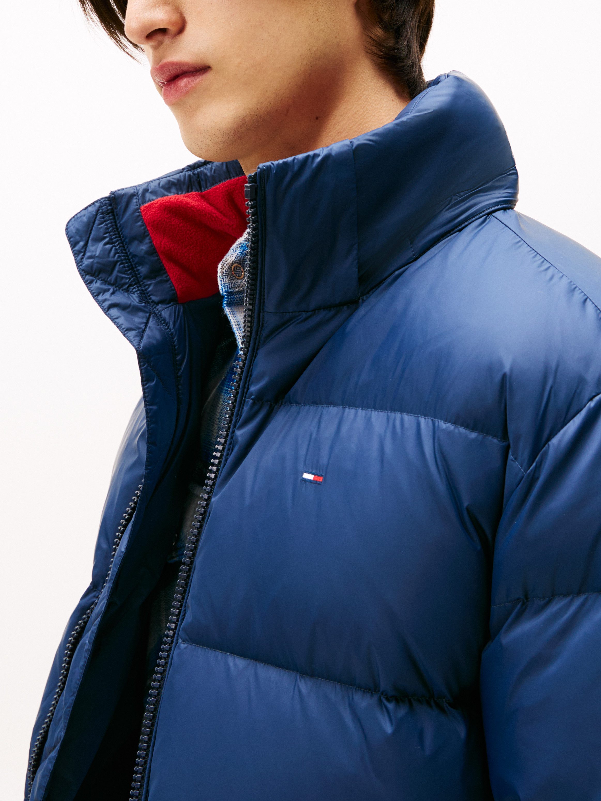 Tommy Jeans Steppjacke TJM ESSENTIAL DOWN JACKET EXT Winterjacke Outdoorjacke Gefüttert 2 in 1 Jacke abnehmbare Kapuze