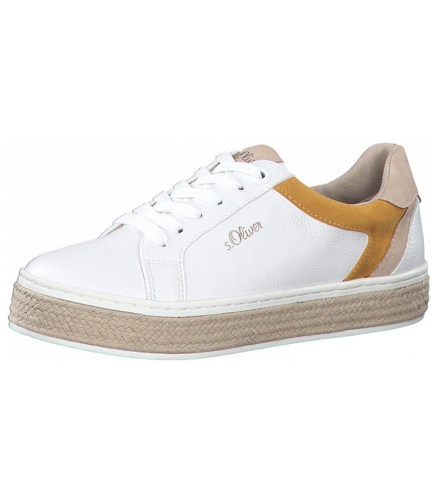 s.Oliver Sneaker Lederimitat Sneaker