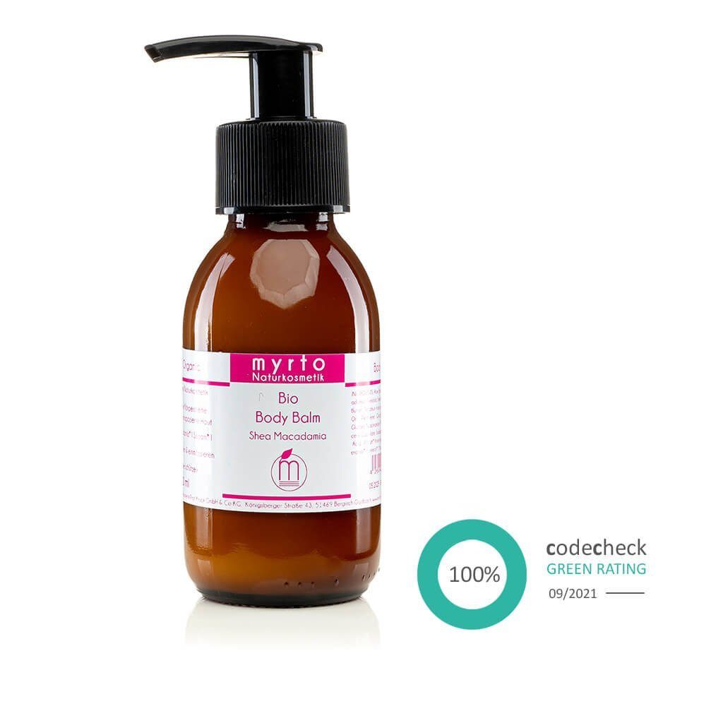 Körperbalsam Bio Body Balm Shea Macadamia-straffende Körpercreme für trockene Haut