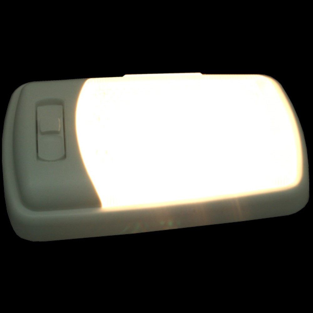 HABA B.V. LED Deckenleuchte 12 Volt LED SMD Deckenleuchte warmweiß Rechteck, warmweiß