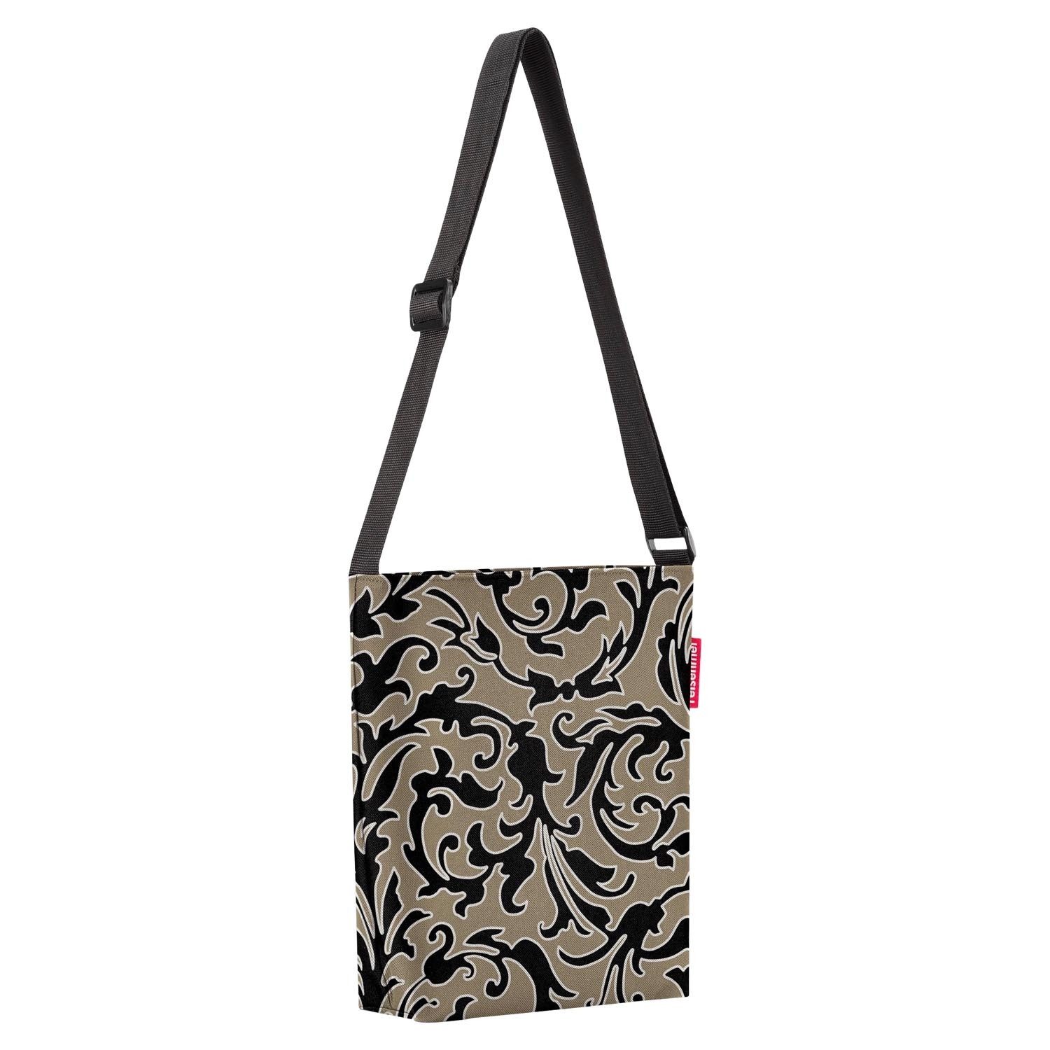 REISENTHEL® Umhängetasche SHOULDERBAG, 4,7 Liter, Braun, Schwarz, Polyester, Wasserabweisend