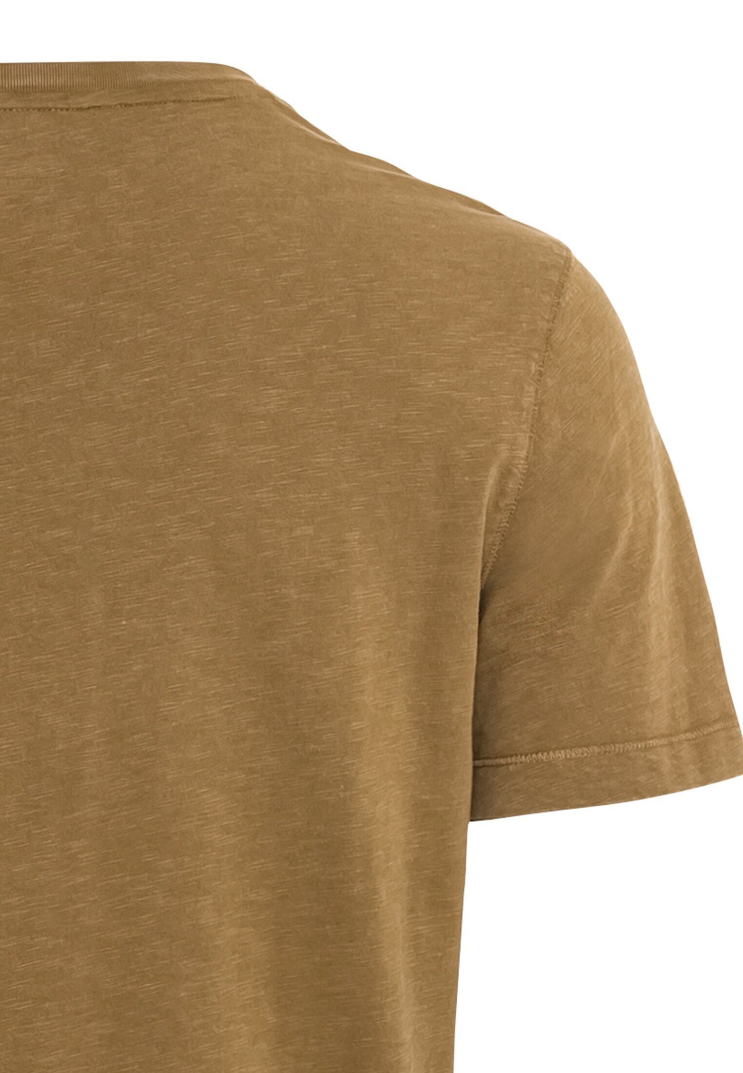 Herren Shirts camel active T-Shirt Kurzarm T-Shirt aus Organic Cotton