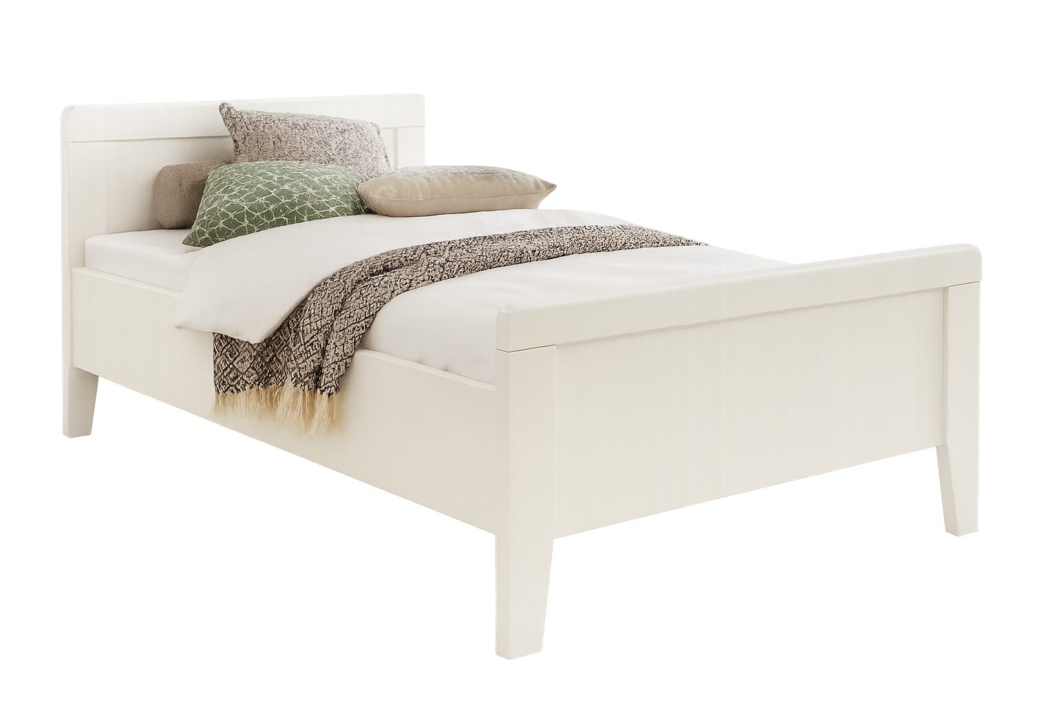 bv-vertrieb Bett Seniorenbett weiss höhenverstellbares Komfortbett, Seniorenbett weiss höhenverstellbares Komfortbett