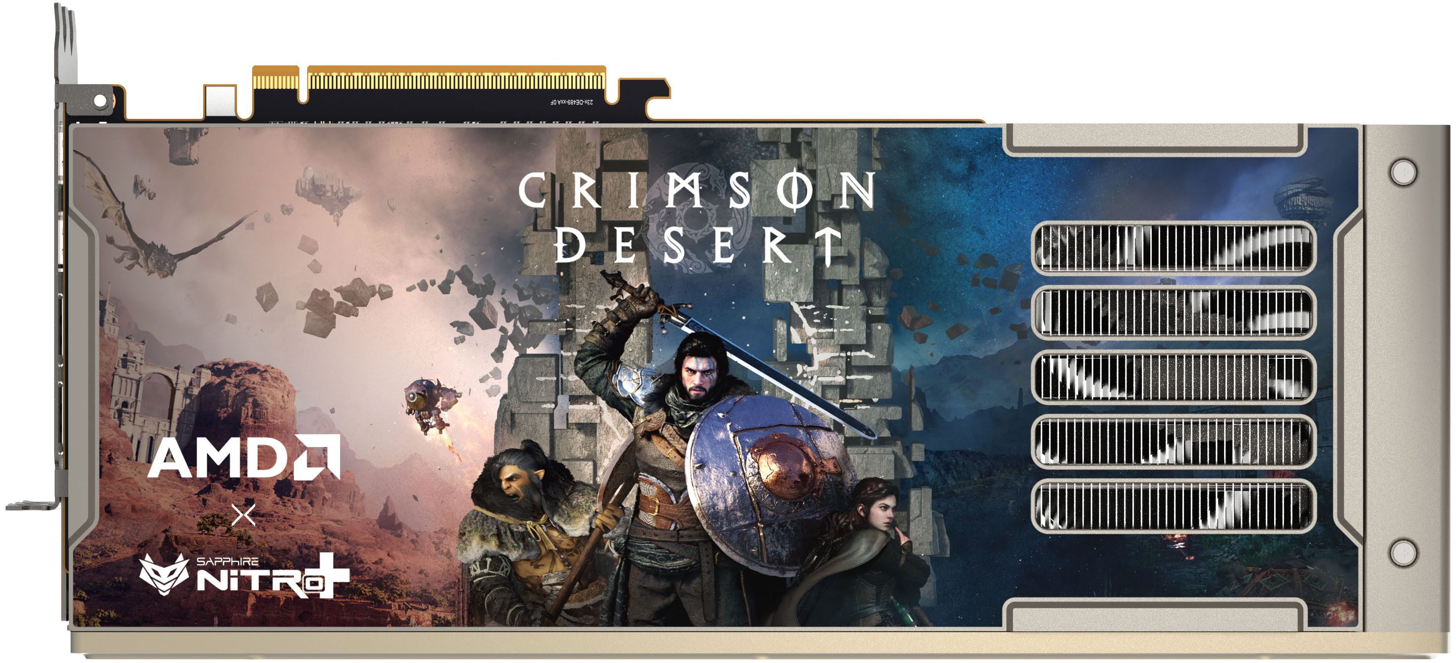 Sapphire NITRO+ AMD Radeon RX 9070 XT OC Crimson Desert Edition 16GB Grafikkarte (16 GB, GDDR6)