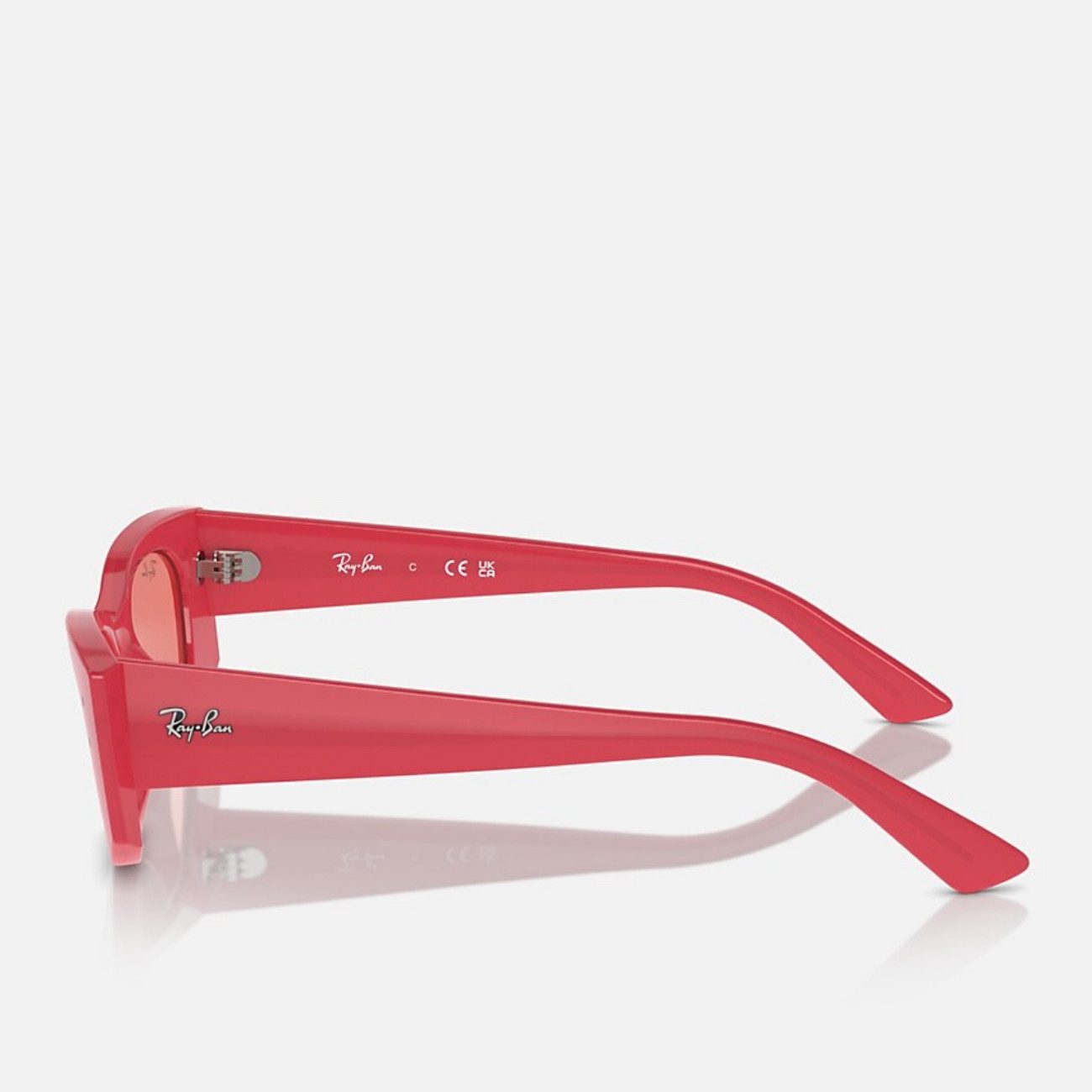 Ray-Ban Sonnenbrille Ray-Ban Kat RB4427 676084 Red Cherry