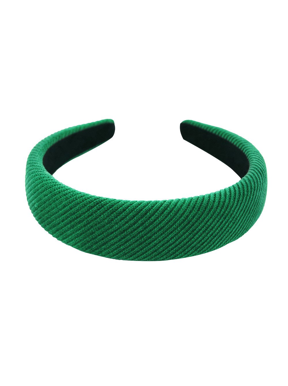 axy Haarreif Breiter Haarreif mit Stoff gepolstertes Cord, Vintage Damen Haareifen Haarband