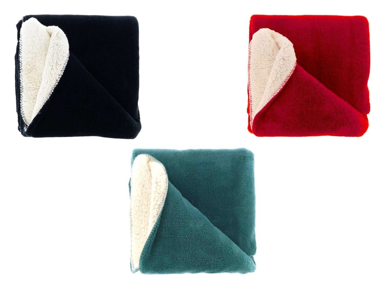 Wohndecke Kuscheldecke 130x180cm » Couchdecke Teddy-Stoff, VewoTex, » Wohnd günstig online kaufen