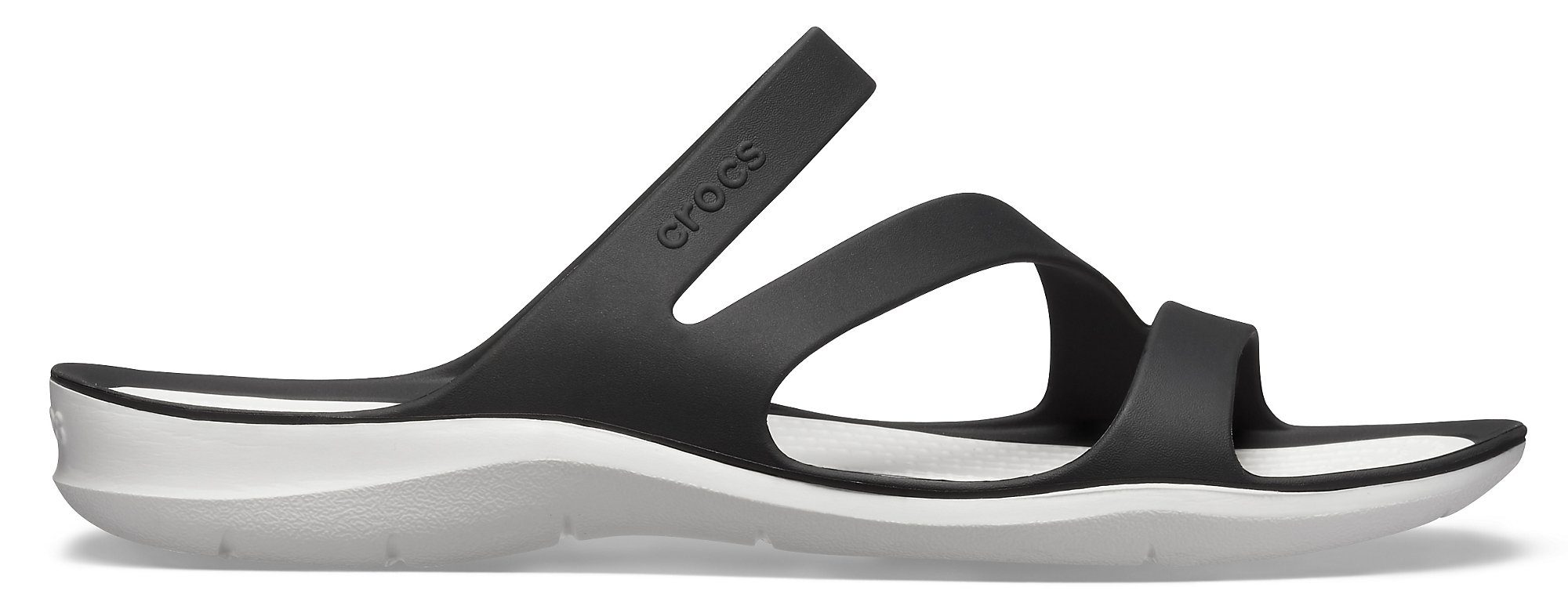Crocs Swiftwater Sandal Badepantolette, Sommerschuh, Badeschuh, Poolslides, genoppte Innensohle