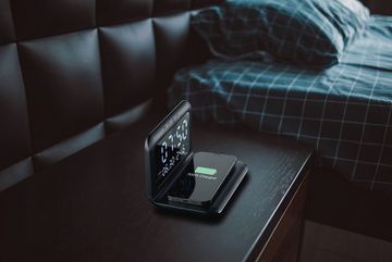 Cellularline Cellularline Wireless Charging Alarm Clock Wireless Charger