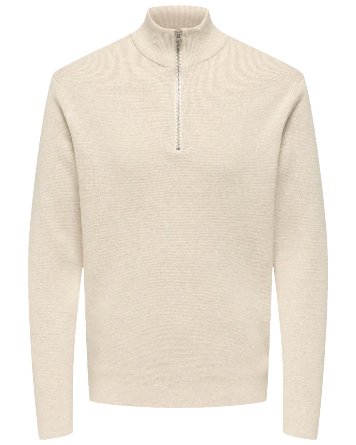 ONLY & SONS Strickpullover mit Stehkragen und Reißverschluss günstig online kaufen