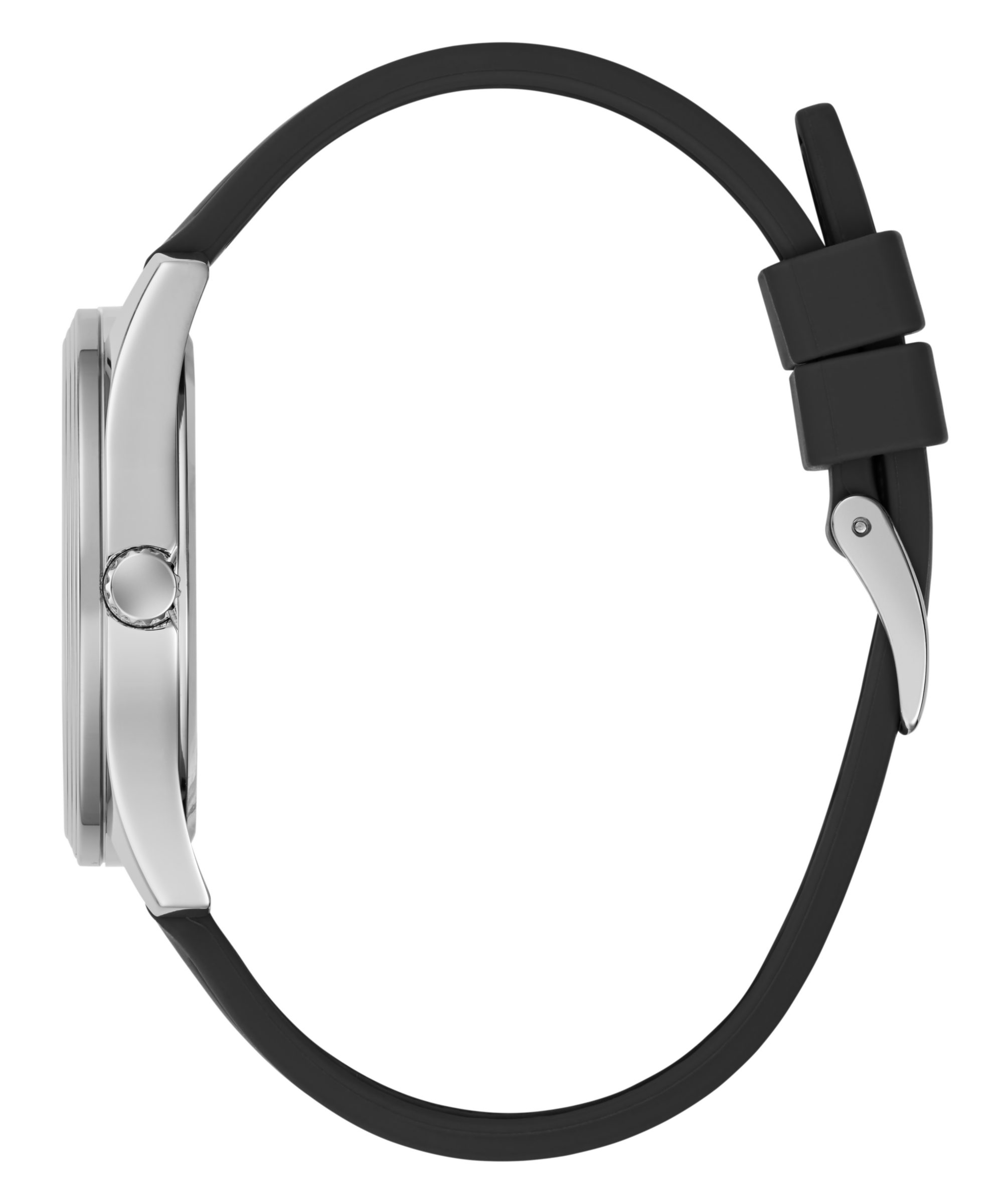 Guess Quarzuhr QUENTIN GW1128G1, Armbanduhr, Damenuhr, Herrenuhr, Silikonarmband, analog