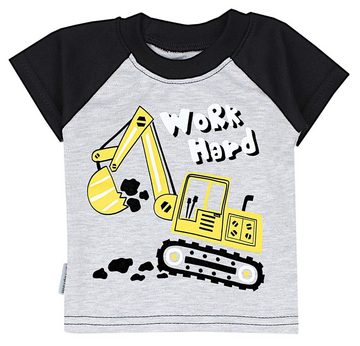 TupTam T-Shirt TupTam Baby Jungen Kurzarm T-Shirt 5er Set (5-tlg)