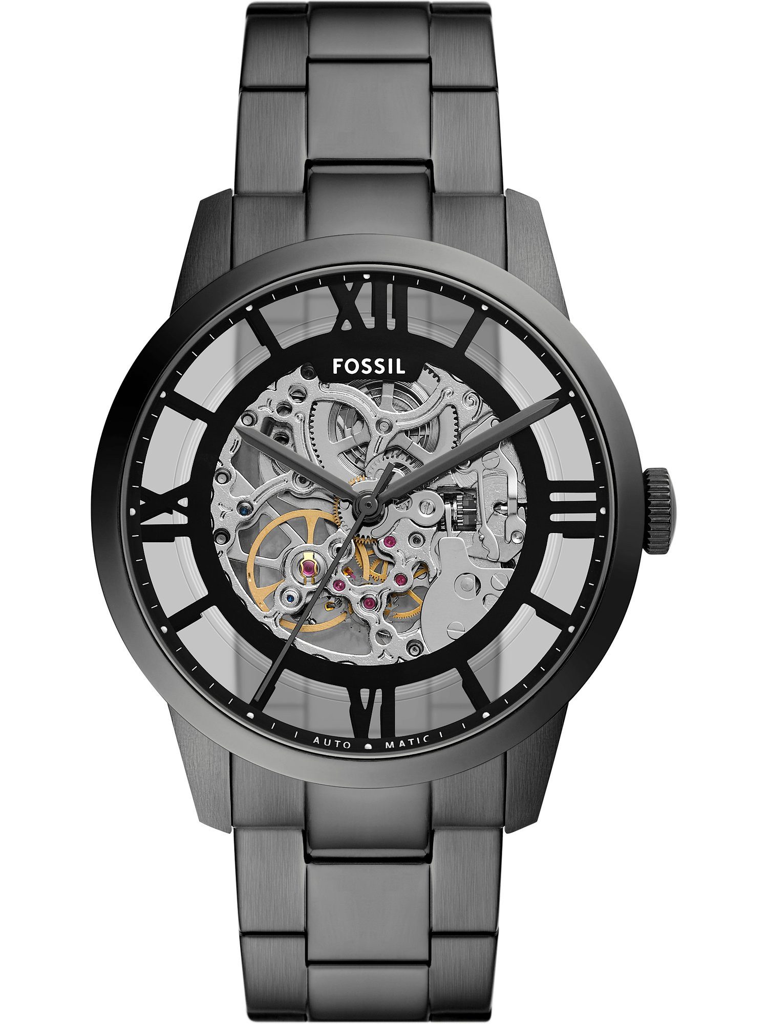 Fossil Quarzuhr Fossil Herren-Uhren Analog Automatik, Klassikuhr