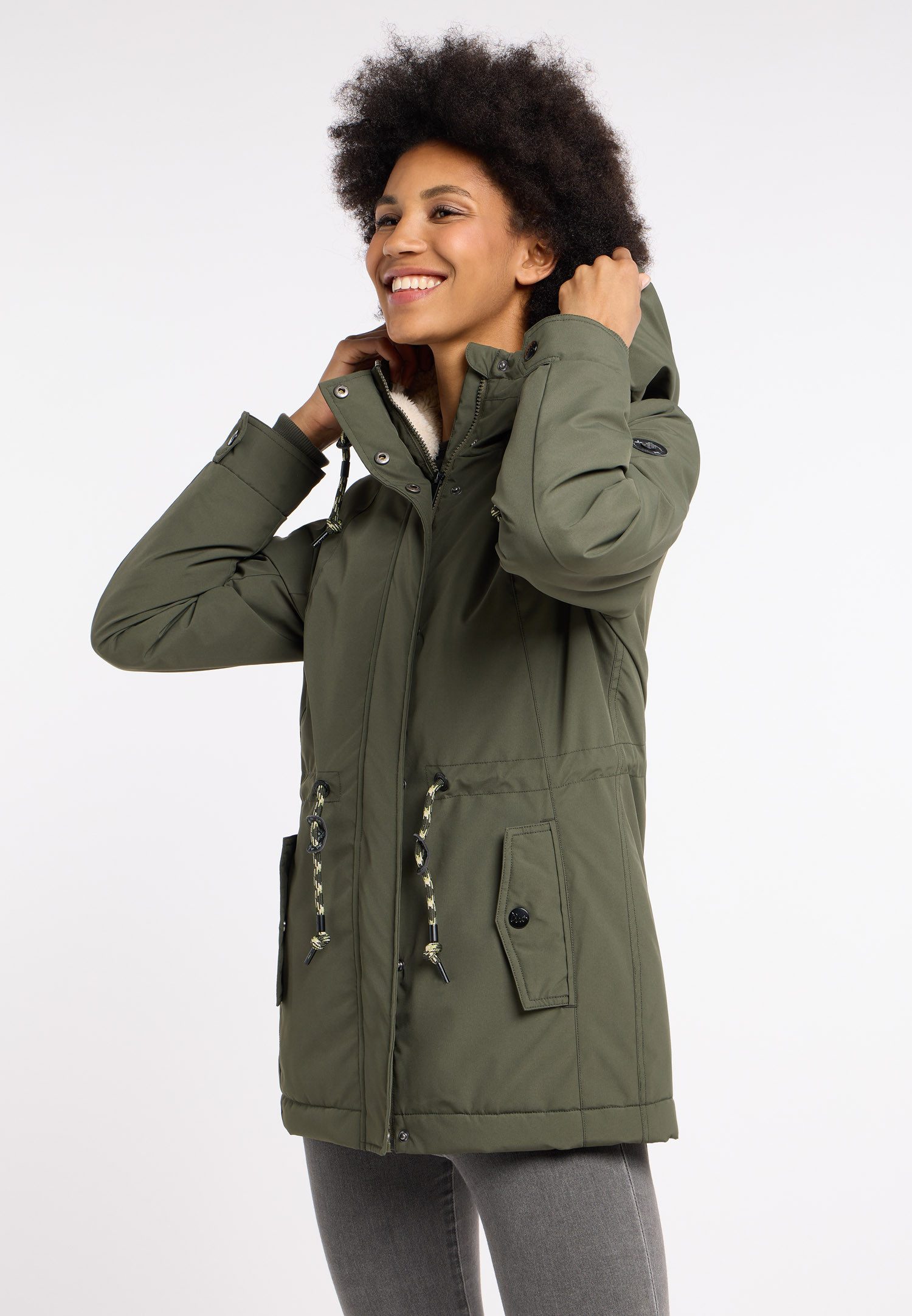 Ragwear Parka MONADIS WARM wasserabweisende Übergangsjacke mit wärmendem Te günstig online kaufen