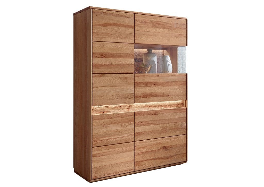 Main Möbel Highboard Highboard rechts 103x152cm Kernbuche Berlin
