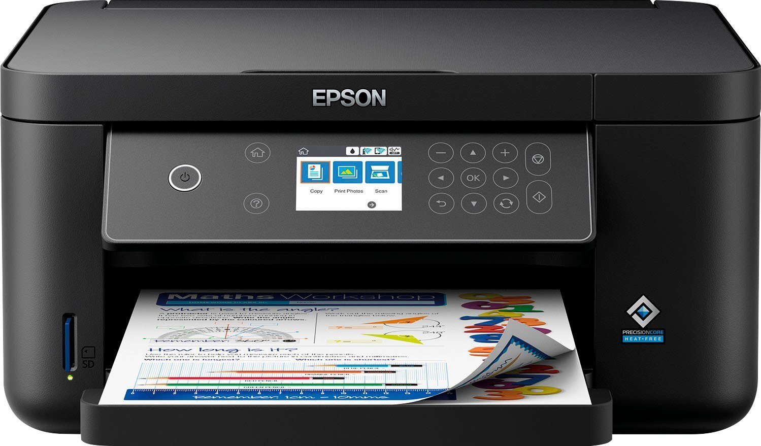 (Wi-Fi), Epson Drucktechnologie: Heimdrucker (WLAN Expression Multifunktionsdrucker, ; XP-5150 Druck: Inkjet Farbdruck; Home Verwendungszweck: