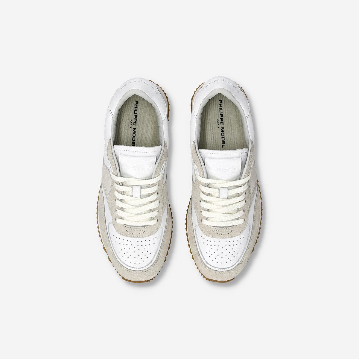 PHILIPPE MODEL Philippe Model BLVILLE LOW, Sneaker, Grau, kombiniert, Damen Sneaker