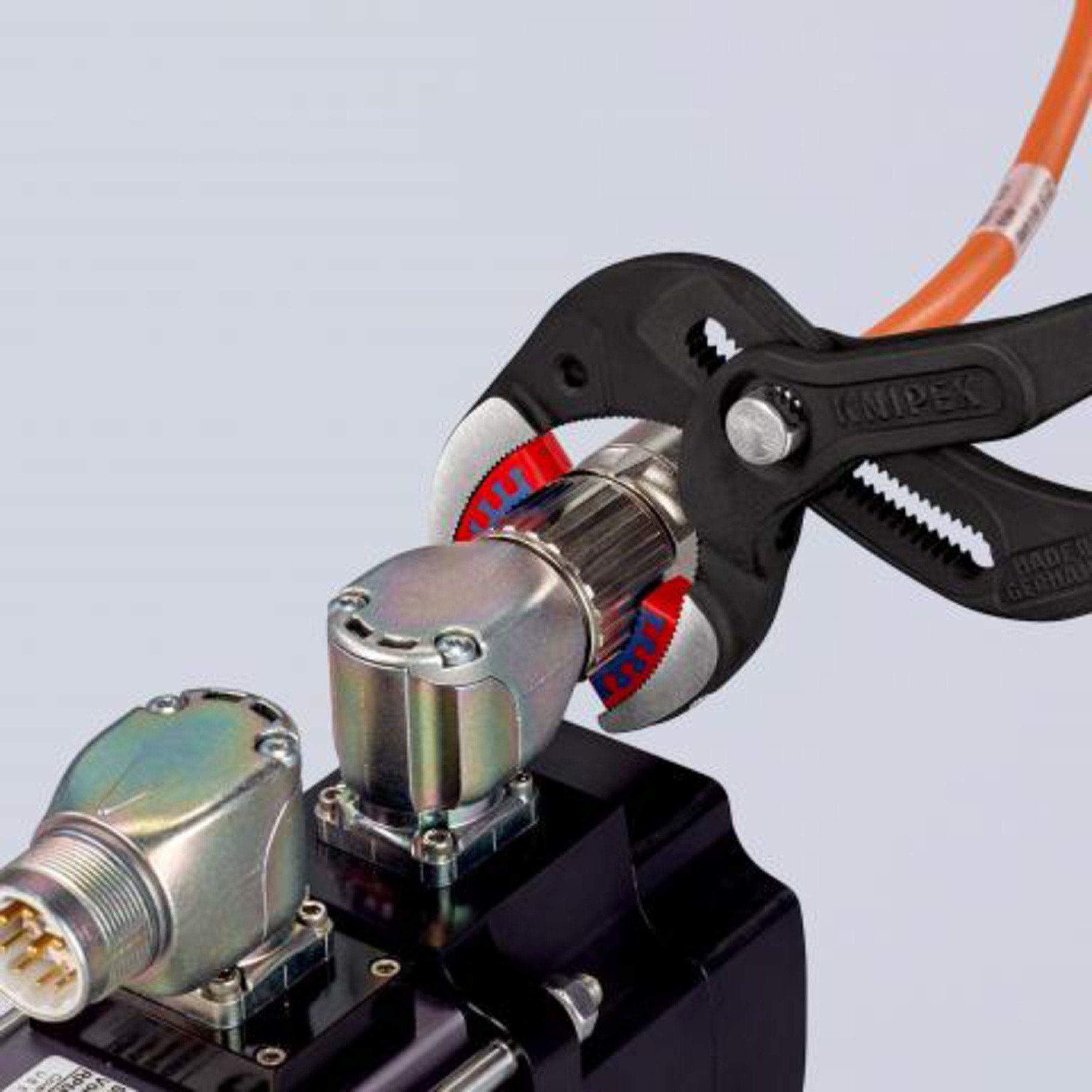 Knipex Greifzange KNIPEX Siphon-und Connectorenzange "SpeedGrip"