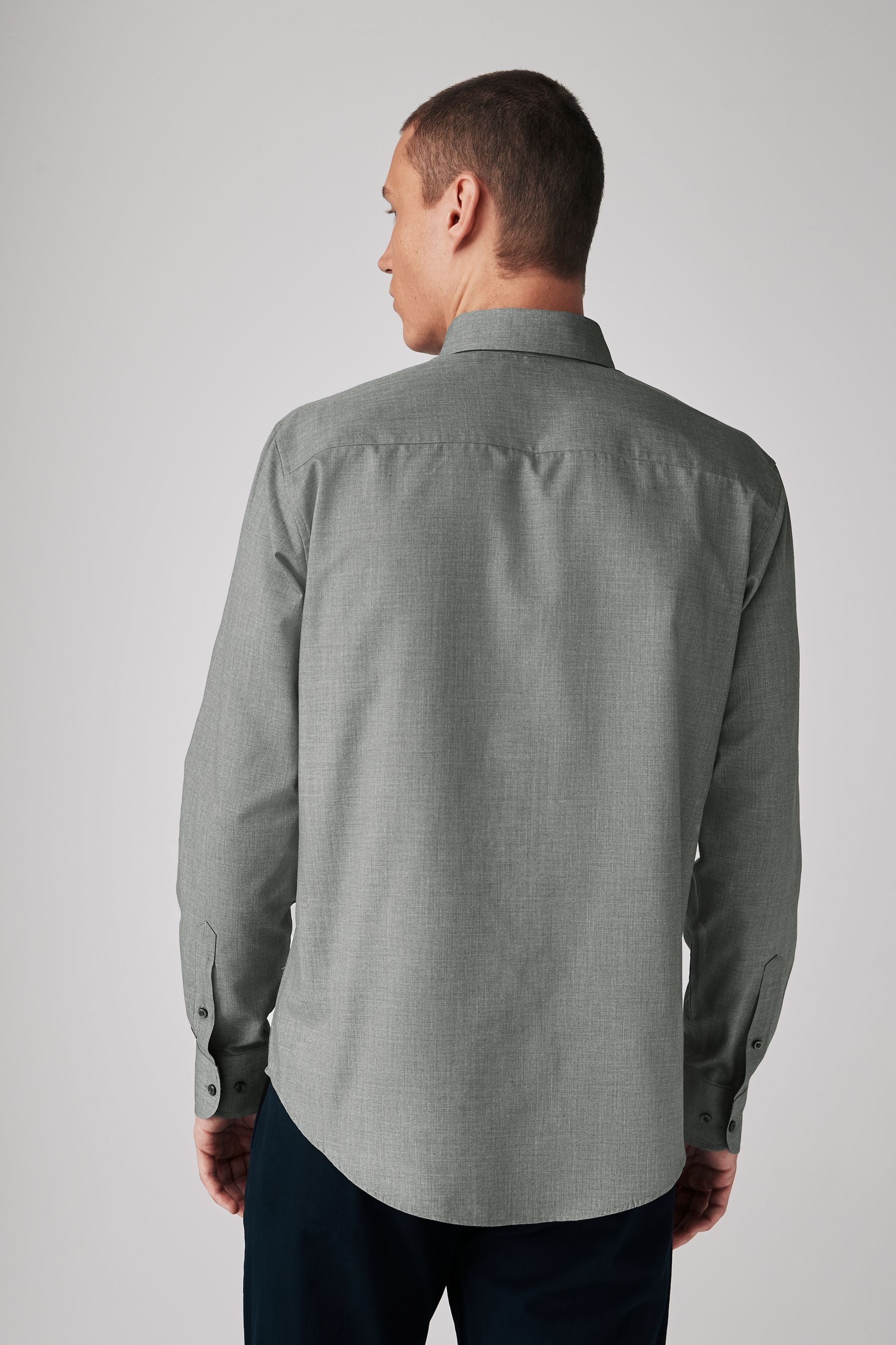 Next Businesshemd Pflegeleichtes Button-Down-Oxford-Hemd (1-tlg) günstig online kaufen