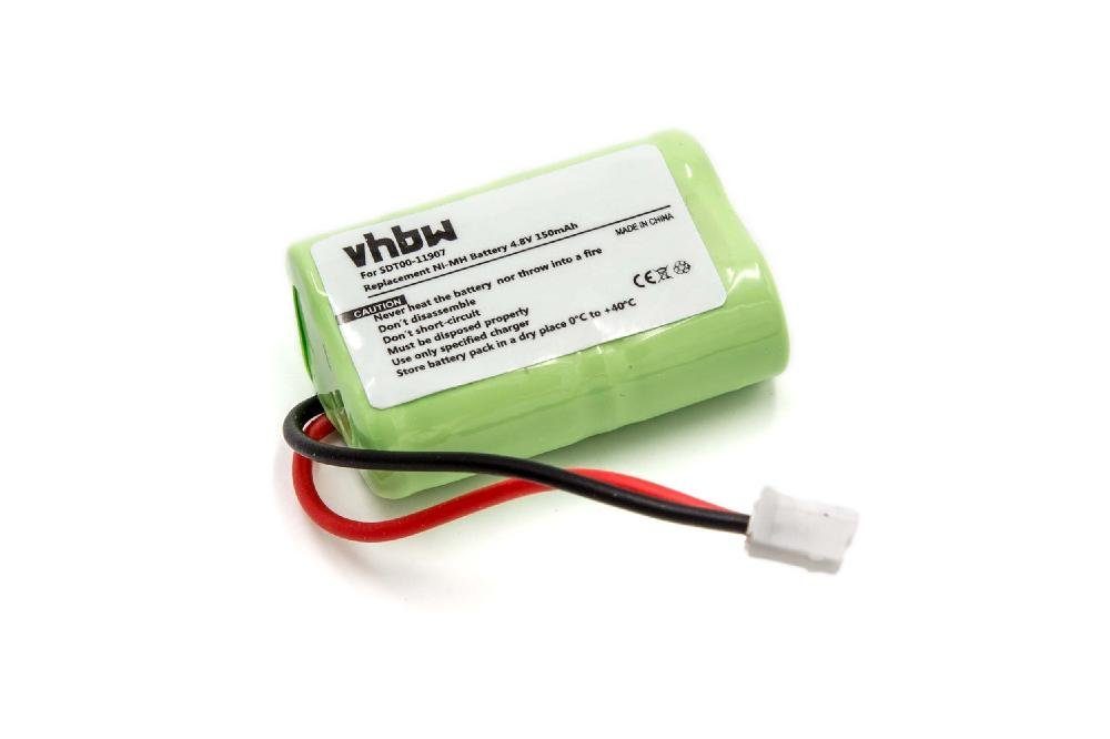 vhbw kompatibel mit Kinetic MH120AAAL4GC Akku NiMH 150 mAh (4,8 V)