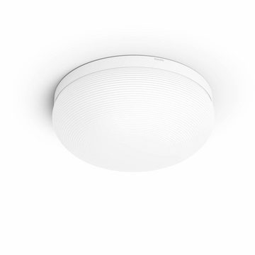 Philips Hue LED Deckenleuchte Bluetooth White & Color Ambiance Deckenleuchte Flourish in Weiß 32,5W, keine Angabe, Leuchtmittel enthalten: Ja, fest verbaut, LED, warmweiss, Deckenlampe, Deckenbeleuchtung, Deckenlicht