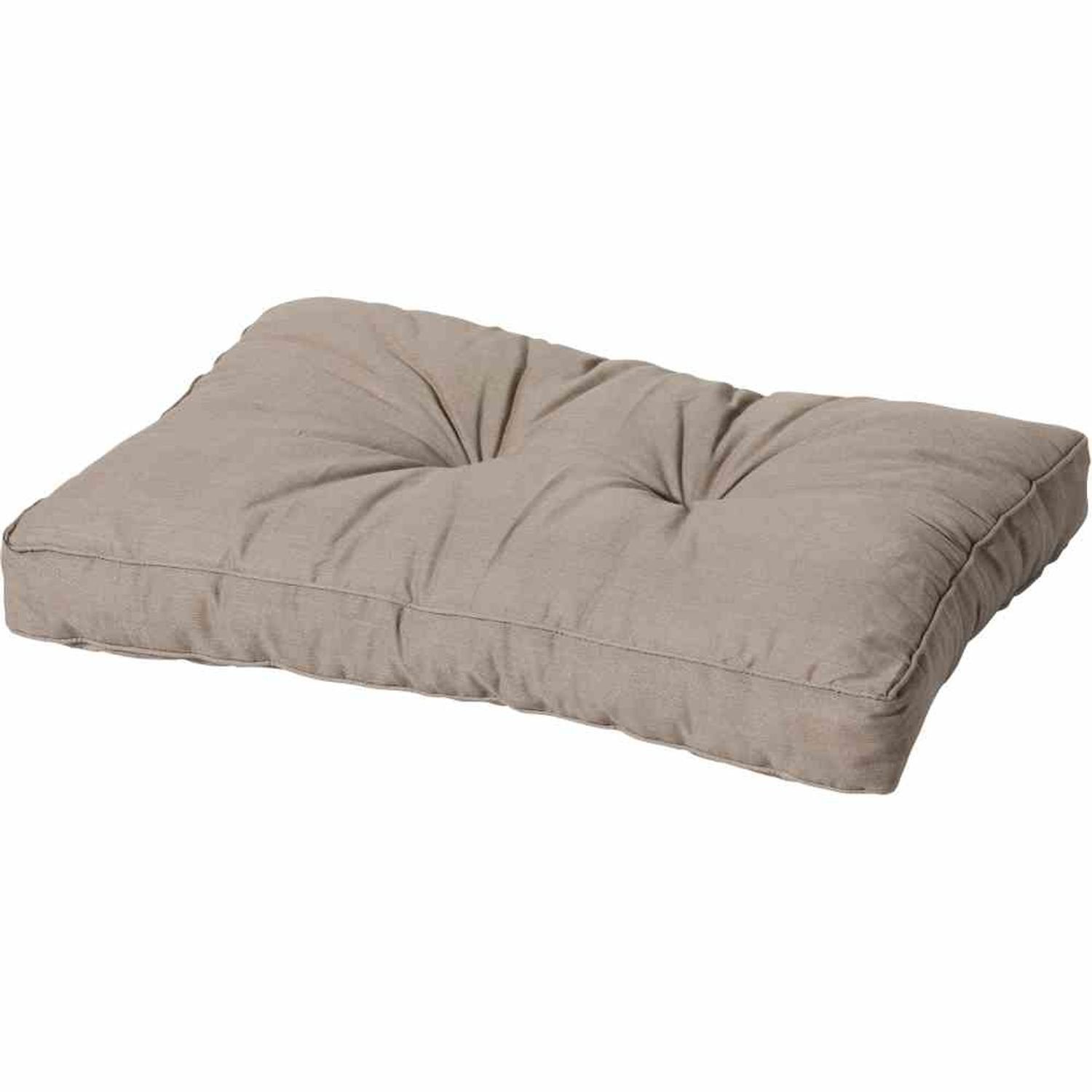 Madison Sitzauflage Paletten-Rückenkissen Basic, taupe 50% günstig online kaufen