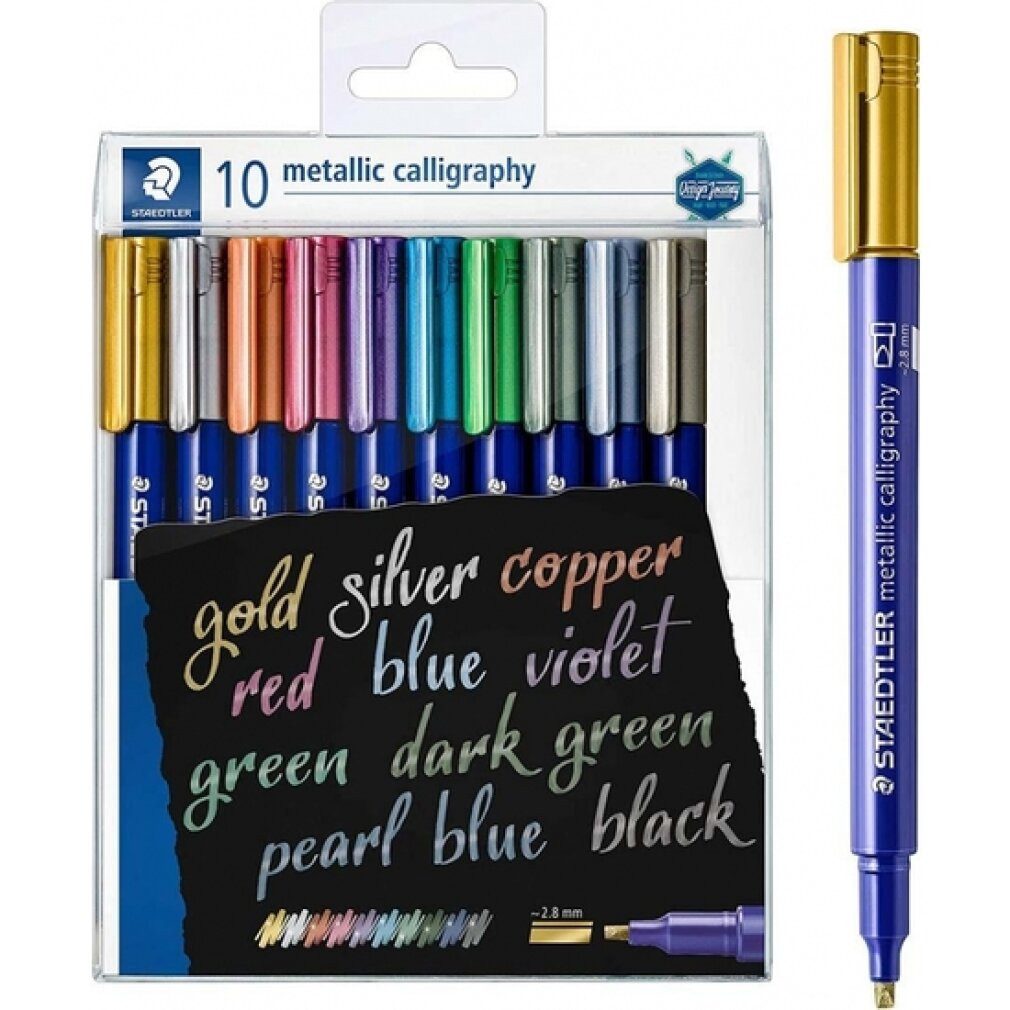 Kalligraphie-Stift metallic calligraphy Marker mit Kalligrafie-Spitze