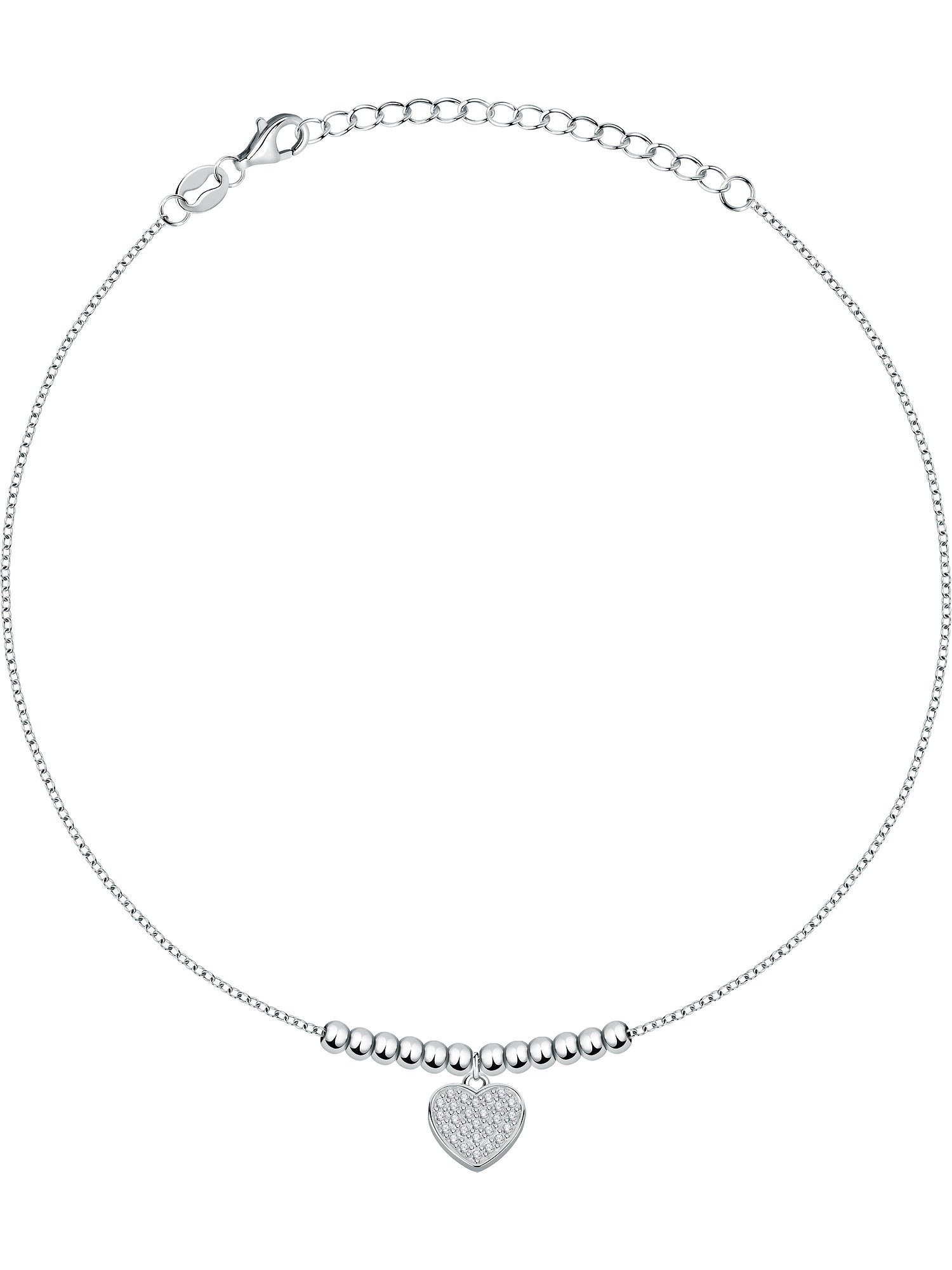 CHRIST Fußkette silberfarben...