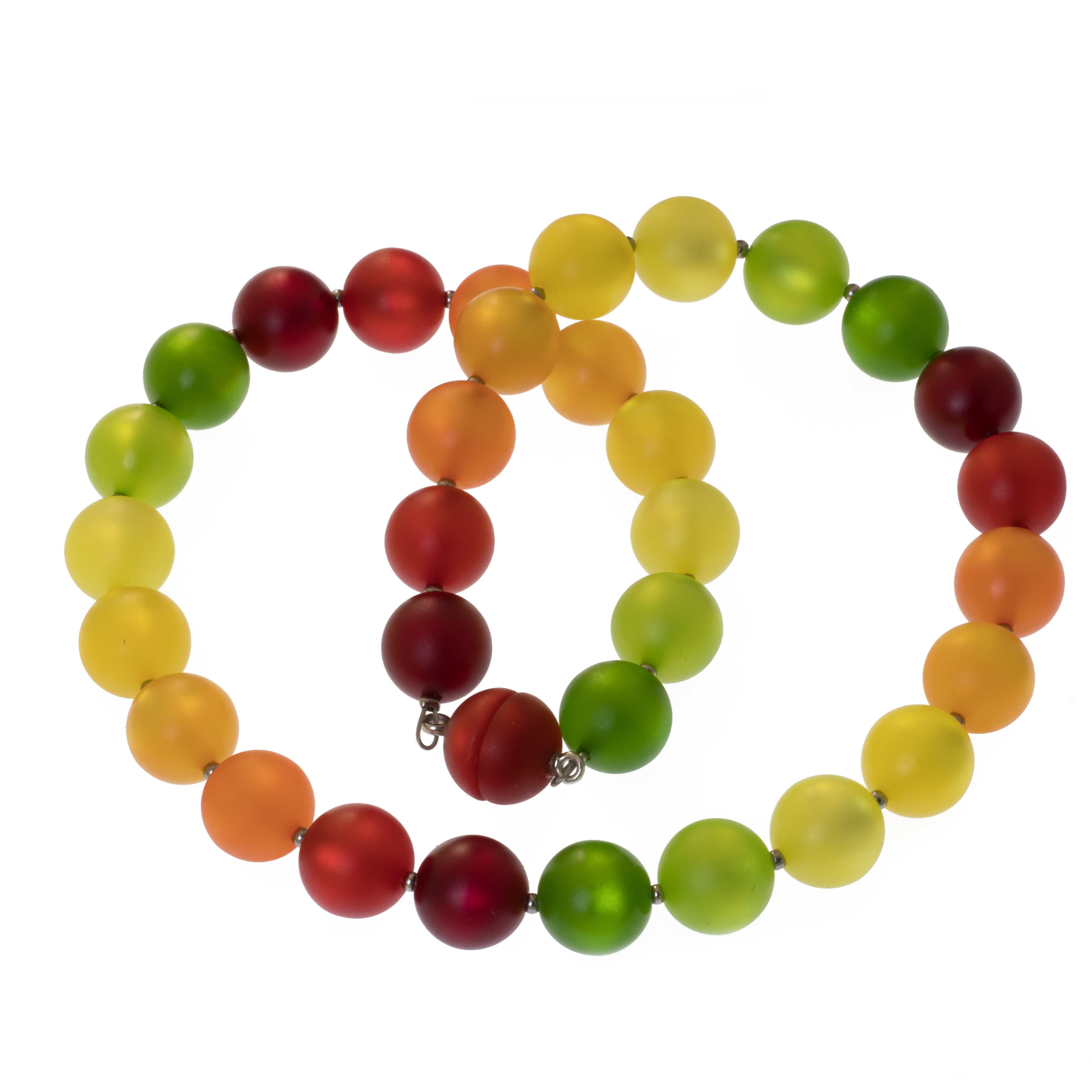 Perlenkette Polaris Perlen Kette bunt