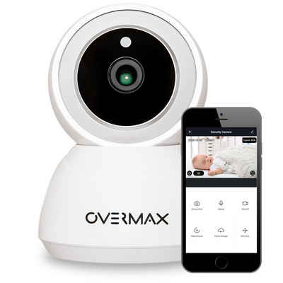 Overmax »CAMSPOT 3.7« IP-Überwachungskamera (16 MP, WLAN (Wi-Fi), inkl. Stifte, Nachtmodus Full HD WIFI Google + Alexa Micro+Sound)