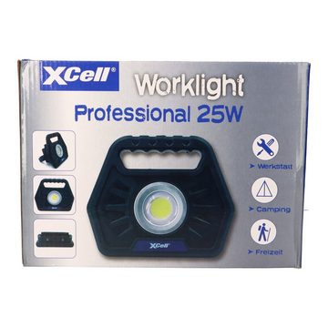 XCell LED Arbeitsleuchte XCell Worklight Professional 25W aufladbar stufenlos dimmbar
