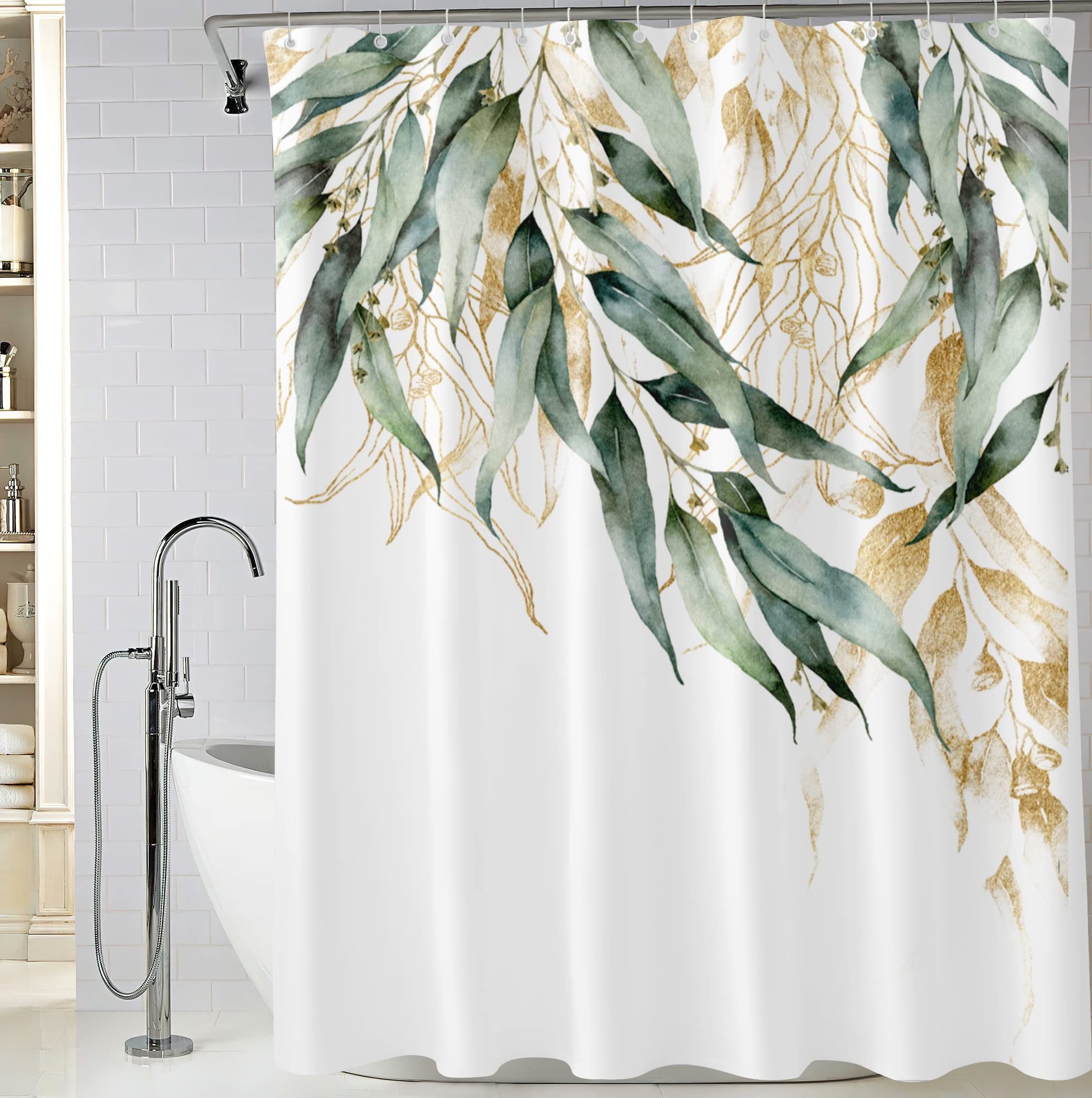 M&W DAS DESIGN Duschvorhang Shower curtains Anti schimmel Waschbar ​​180x20 günstig online kaufen