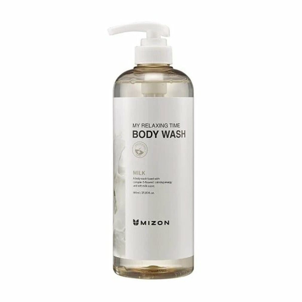 Mizon Duschgel Shower gel with milk protein Milk My Relaxing Time (Body Wash) 800ml