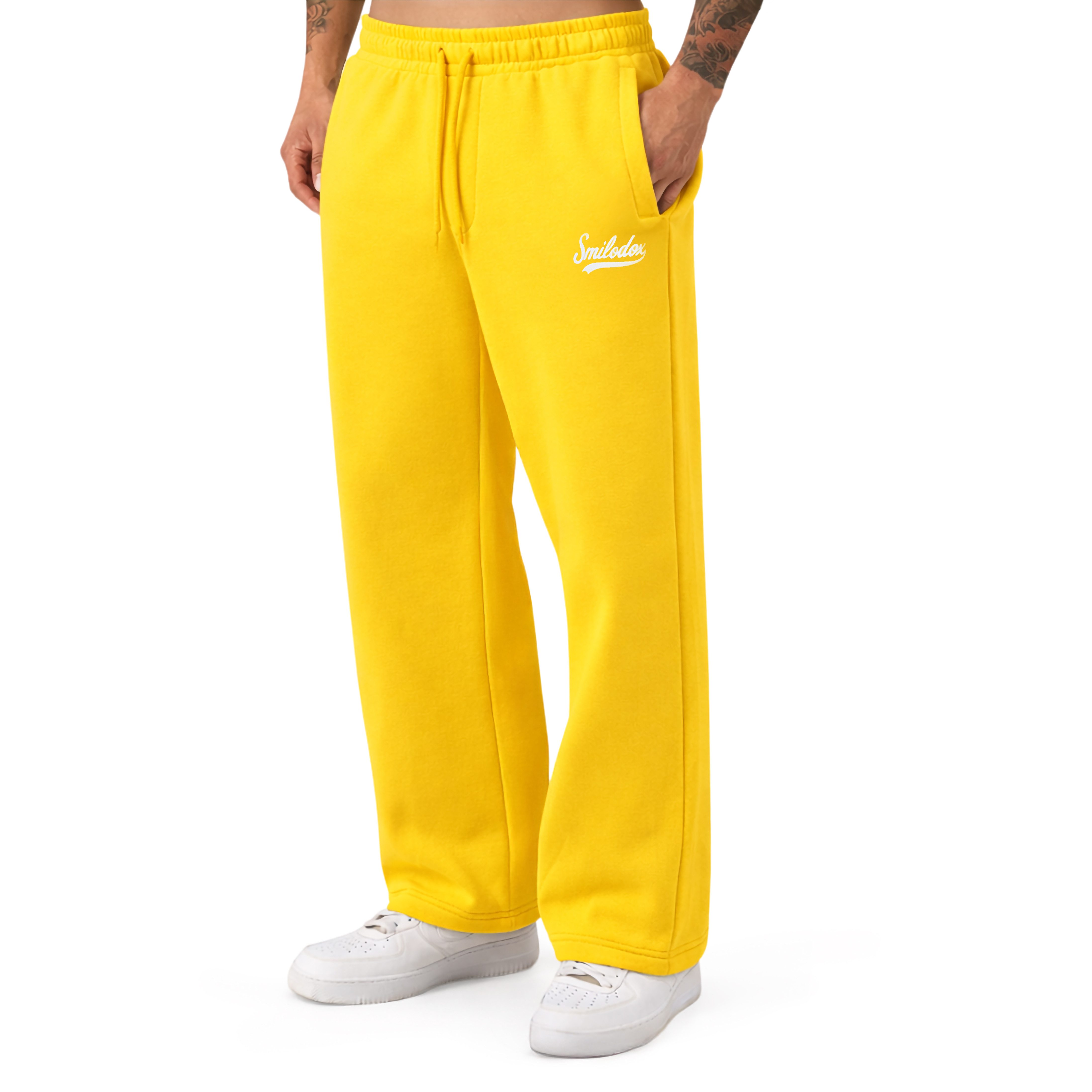 Smilodox Jogginghose Lorik, Bequeme Sweathose, Logo-Detail, elastischem Bun günstig online kaufen