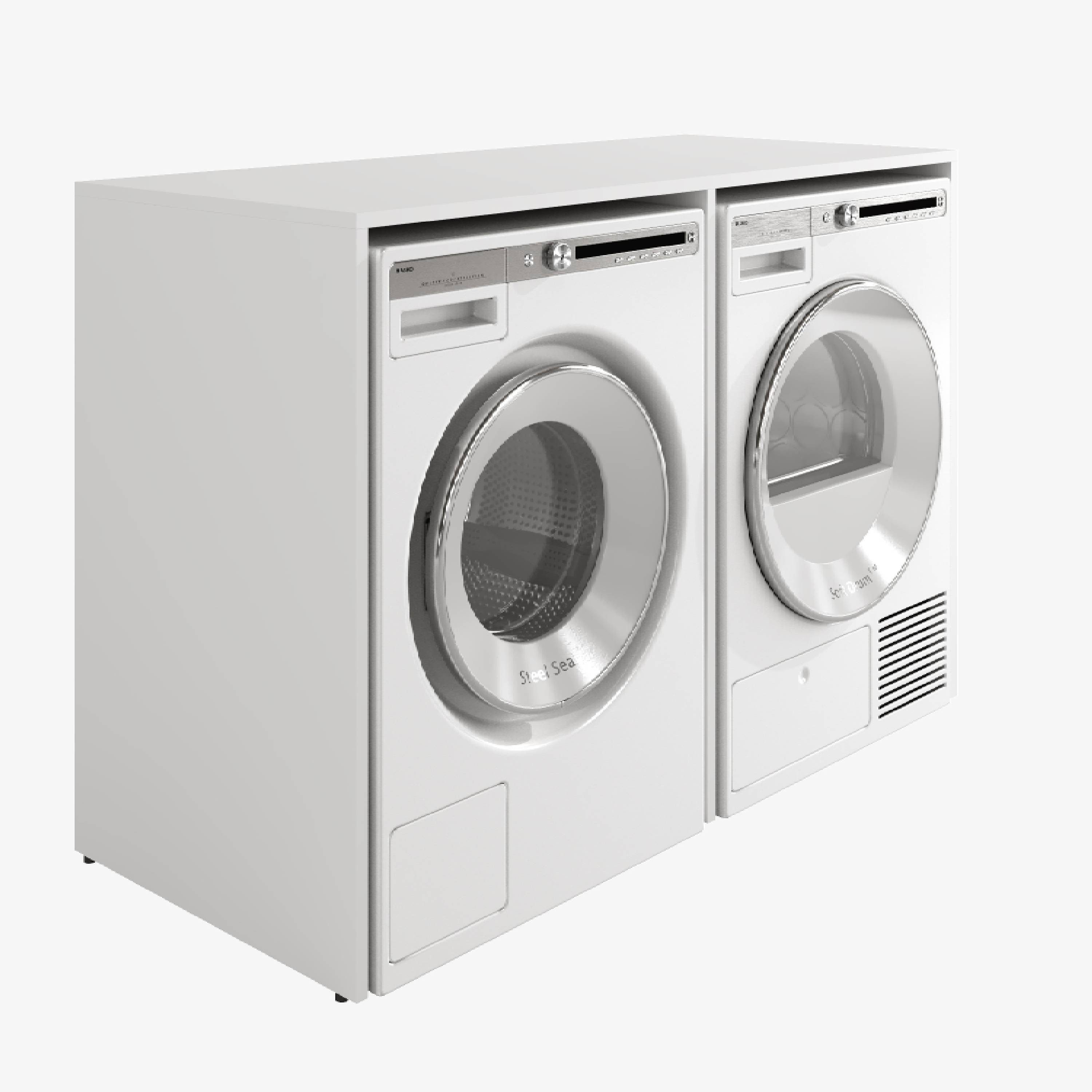 Platan Room Waschmaschinenumbauschrank DORA Waschmaschinenschrank 130 günstig online kaufen