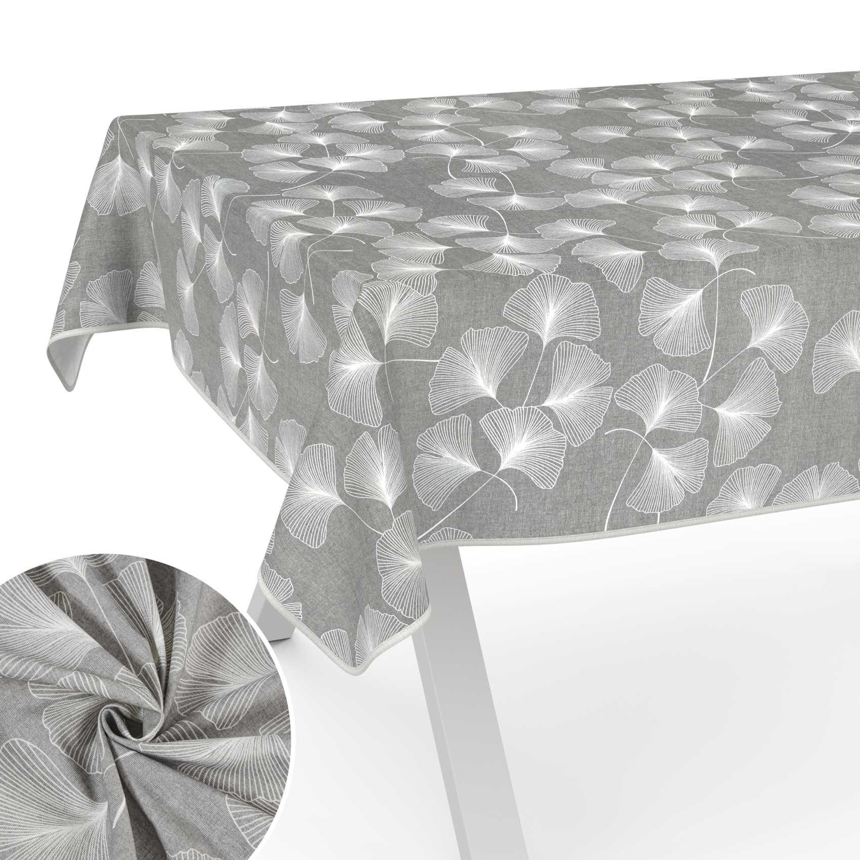 ANRO Tischdecke aus Stoff mit Blumen günstig online kaufen