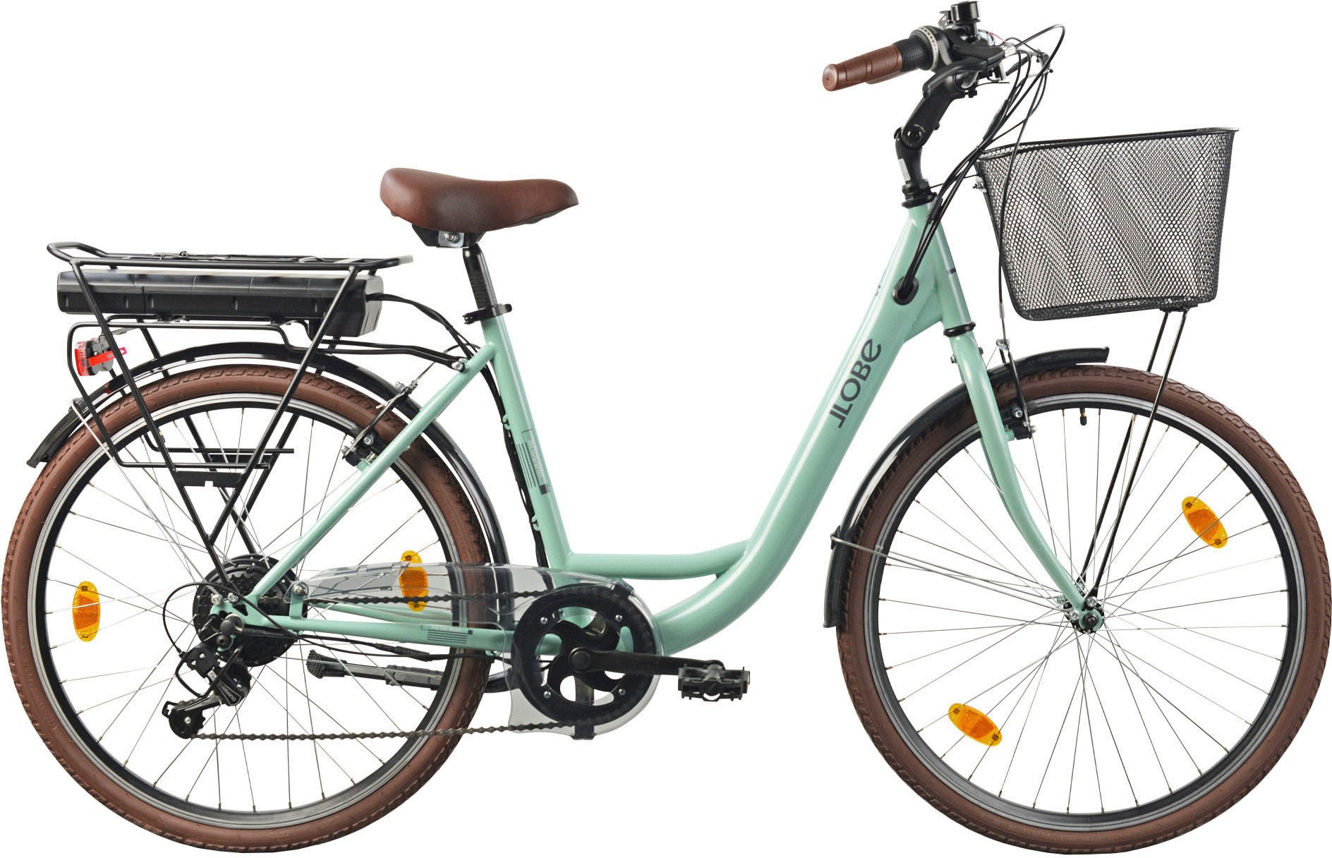 E-Bike Cityrad City E-Bike 26" Shopper mint