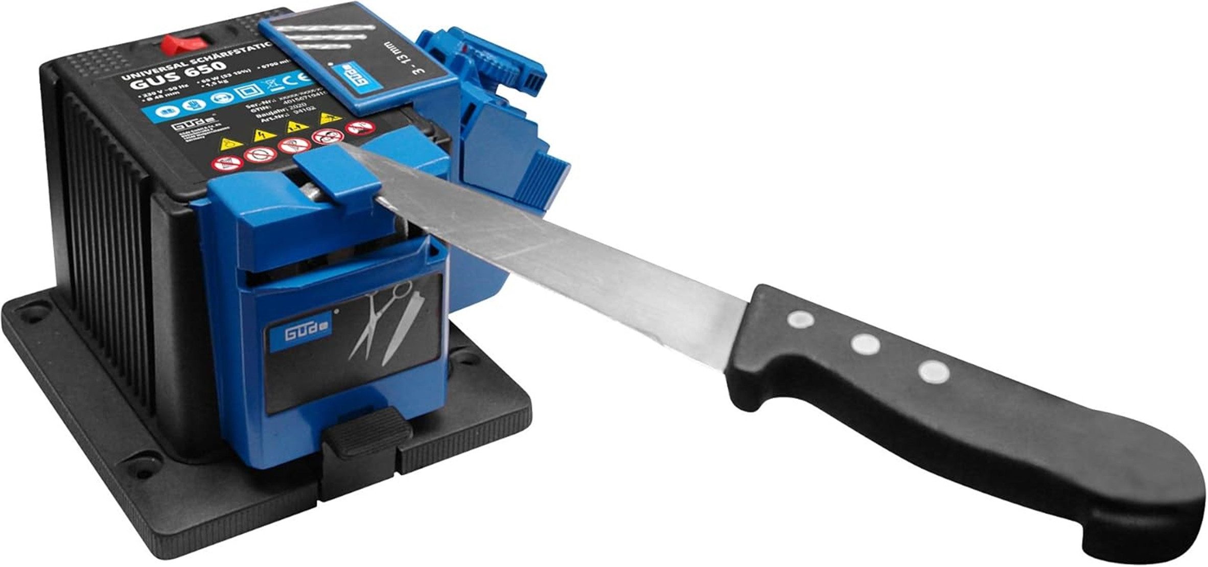 Güde Bohrerschärfgerät Güde Schärfstation GUS 650 65 W, Bohrer, Messer,Schere, Stemeisen