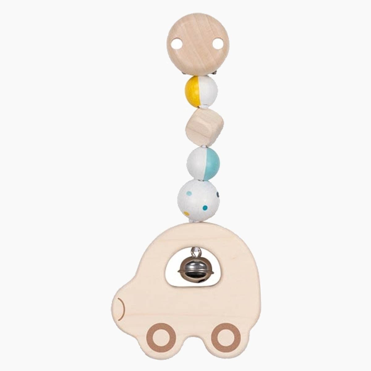 goki Kinderwagenanhänger Clip Auto (packung, 1-tlg., set), begeistert Babys und weckt ihre Neugier