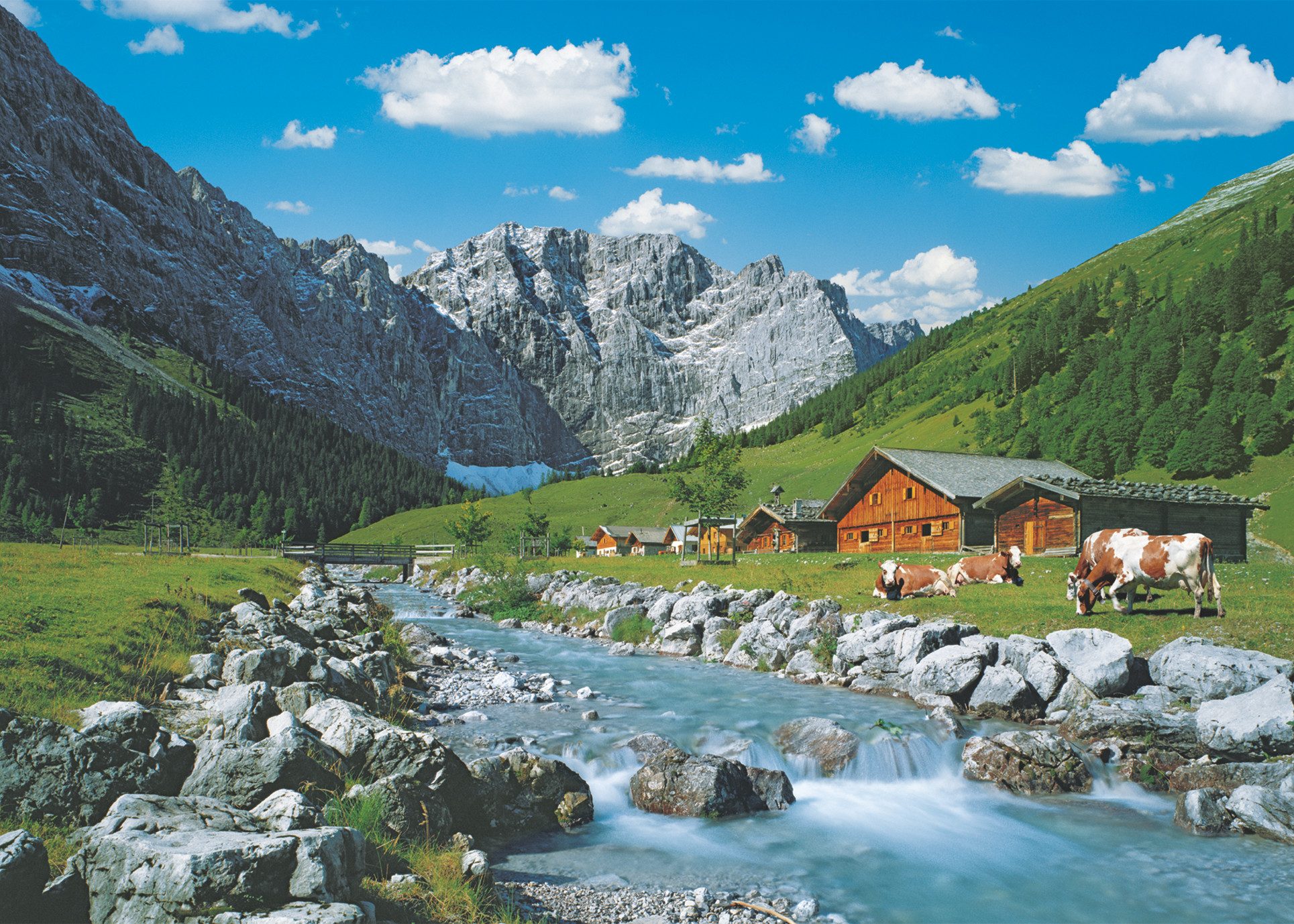 Ravensburger Verlag GmbH Puzzle Karwendelgebirge Österreich, günstig online kaufen