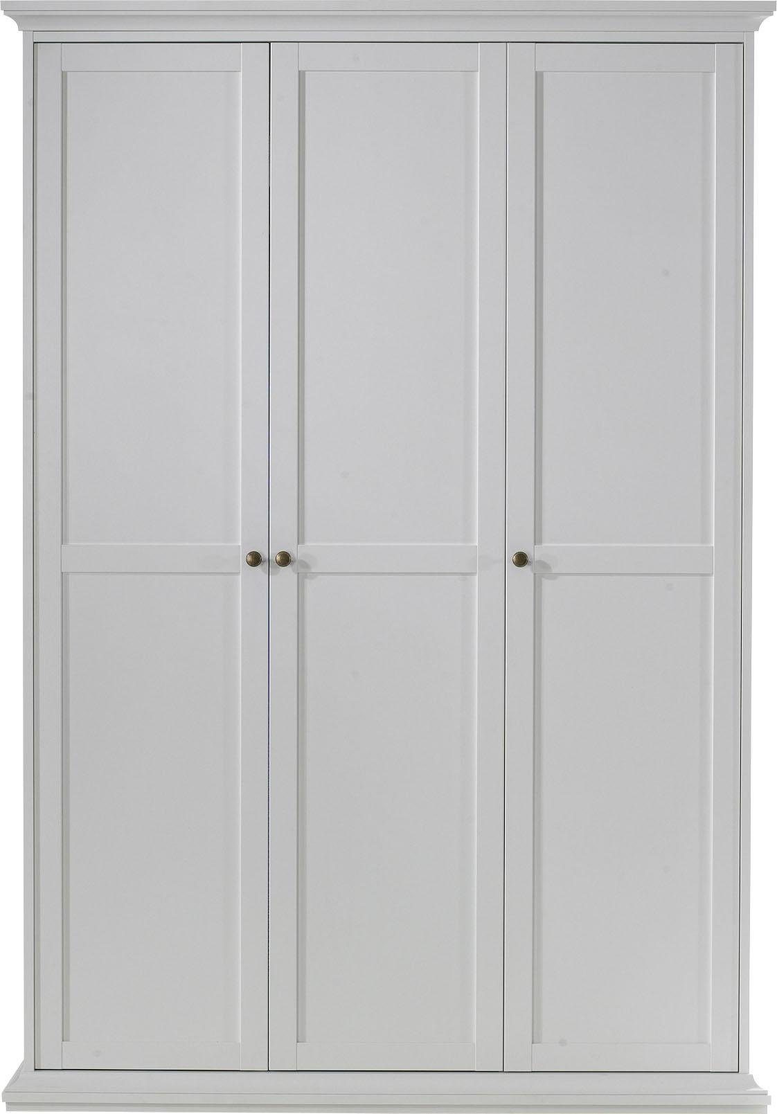 Home affaire Drehtürenschrank Paris im Landhaus-Stil aus schönem Holzfurnie günstig online kaufen