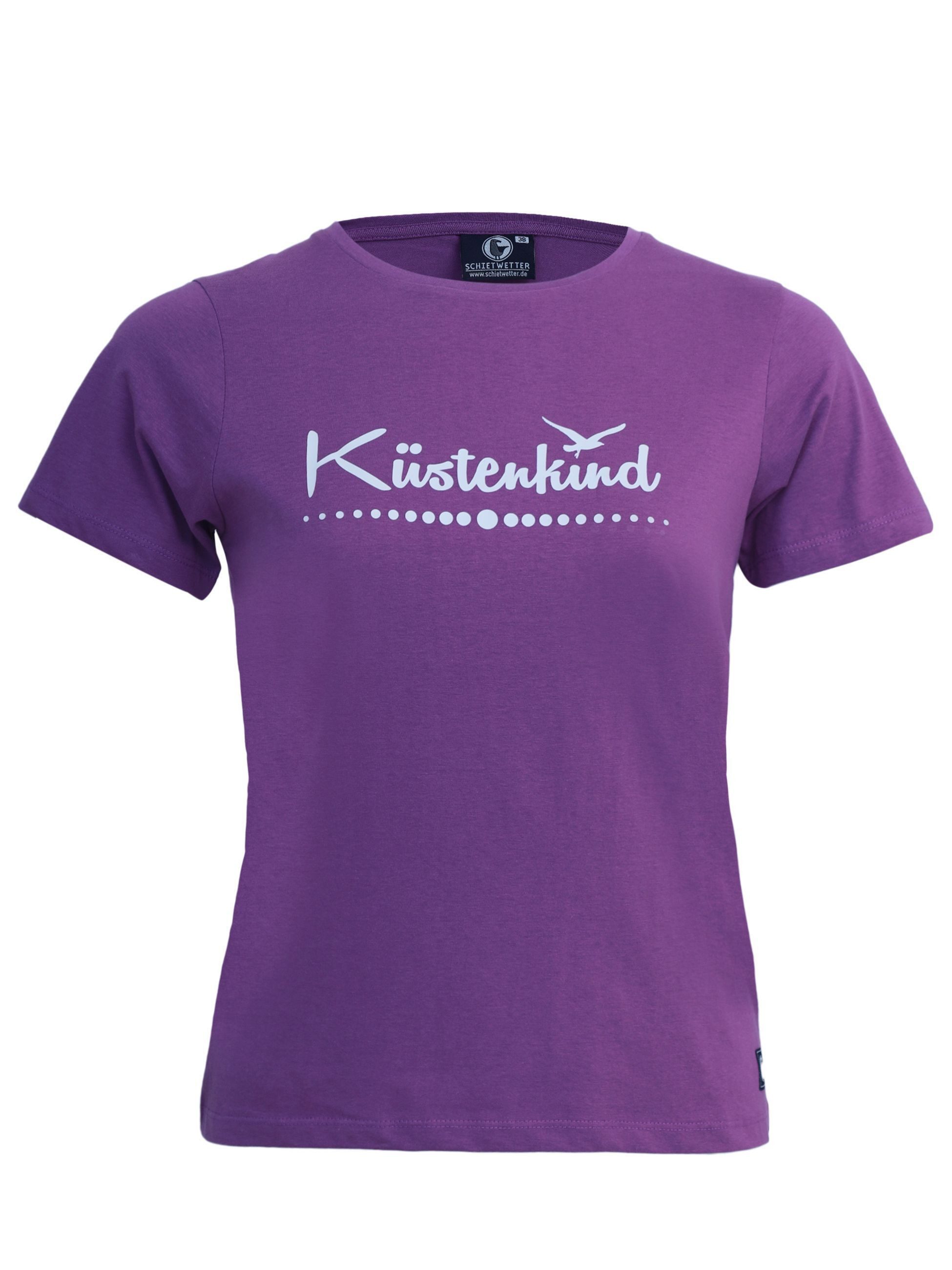 Schietwetter T-Shirt Damen "Küstenkind" günstig online kaufen