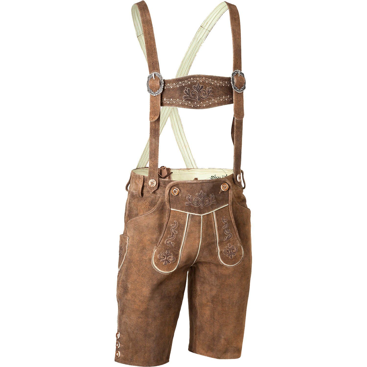 Wiesnkönig Trachtenlederhose Lederhose Tegernsee K13 kurz günstig online kaufen