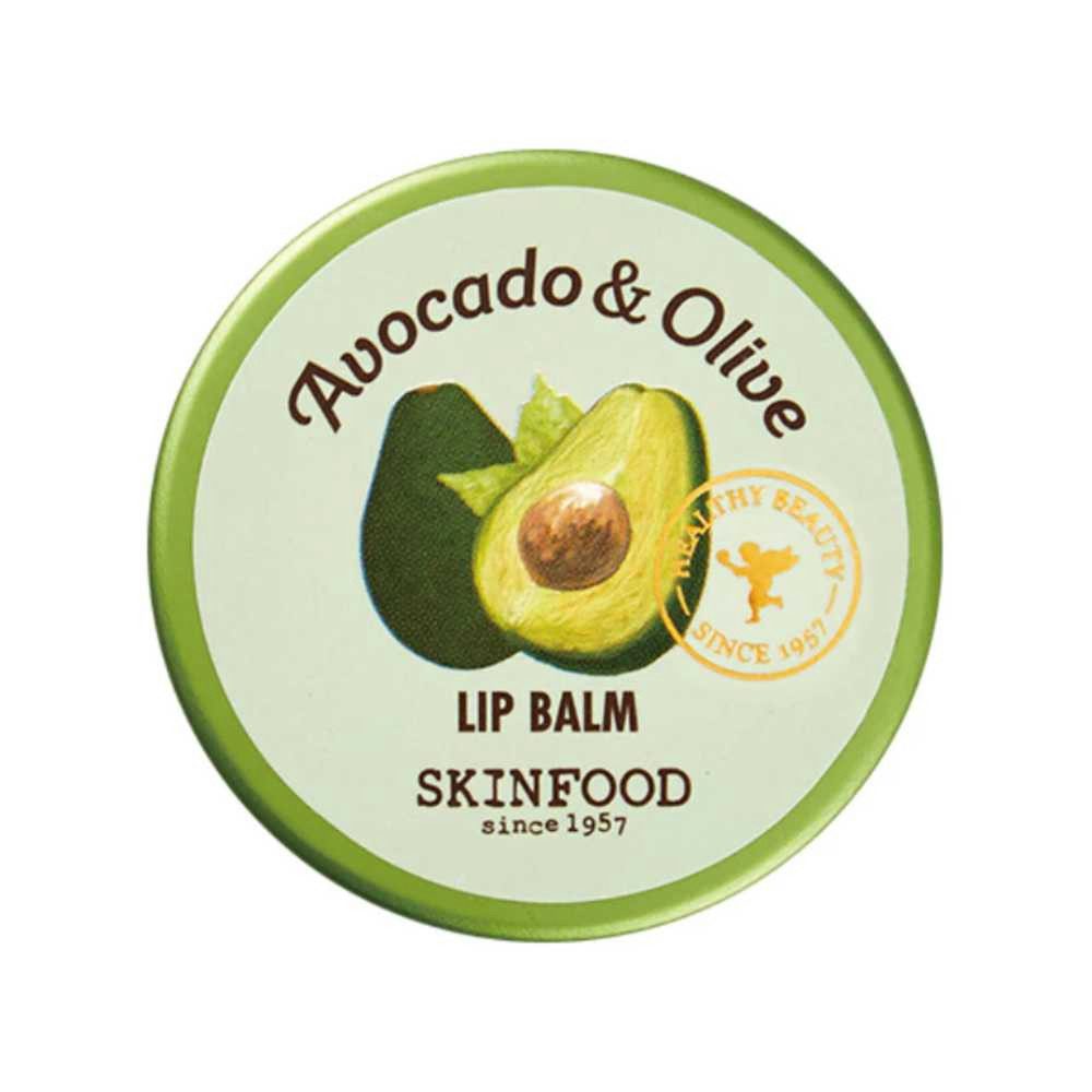 Skinfood Lippenbalsam SKINFOOD, Avocado & Olive Lip Balm - 12 g, Reichhaltiger Lippenbalsam mit Avocado- und Olivenöl