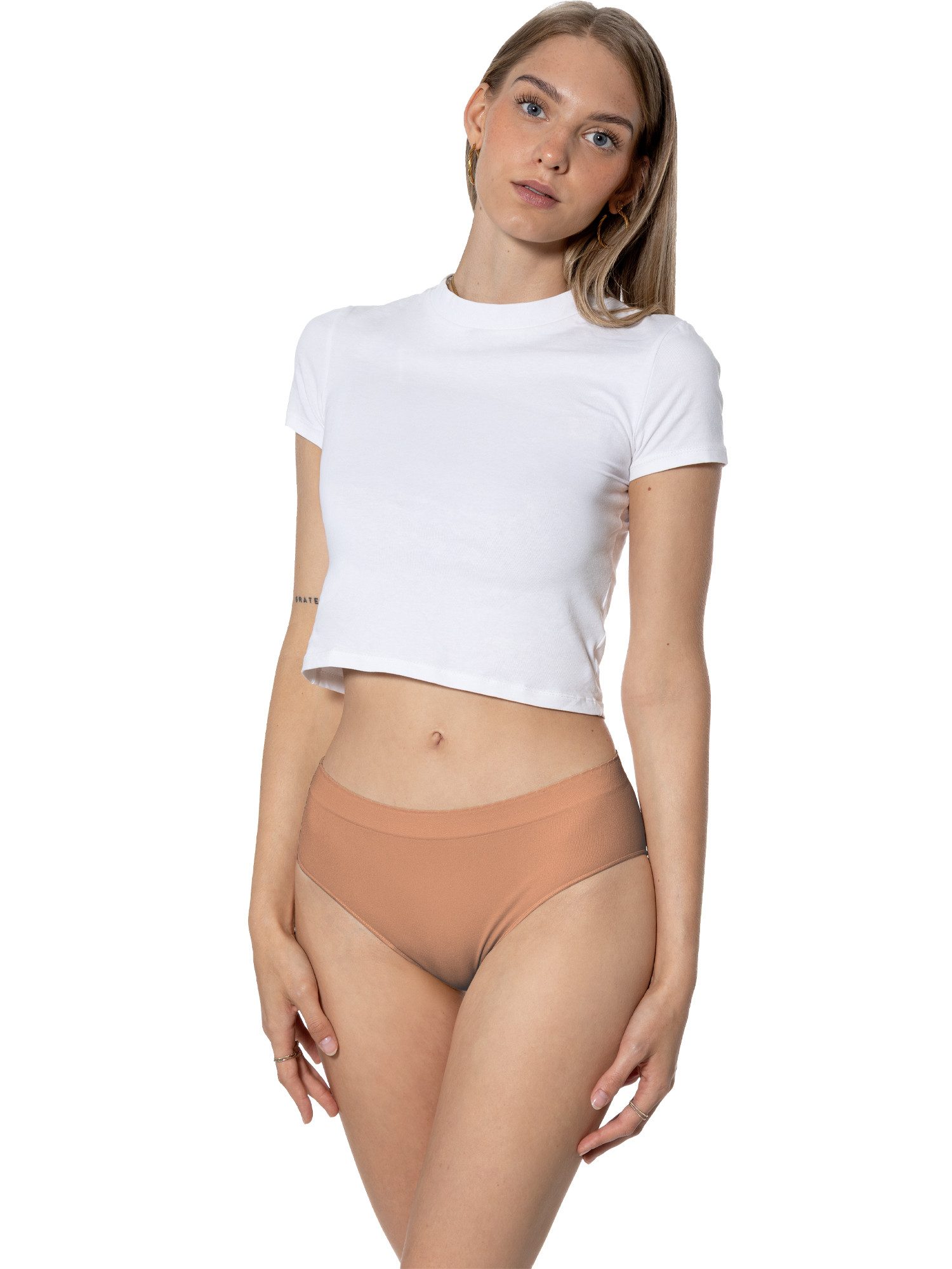 Yenita® Slip Microfaser Bikinislip (3-St) in angenehmer Microfaserqualität