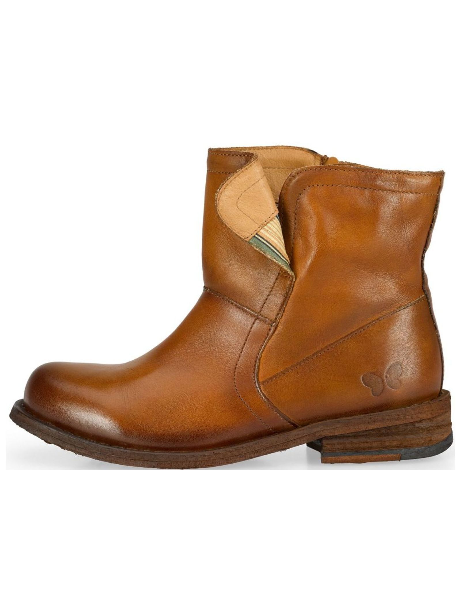 Felmini Wide Fit Stiefelette Leder . Stiefelette