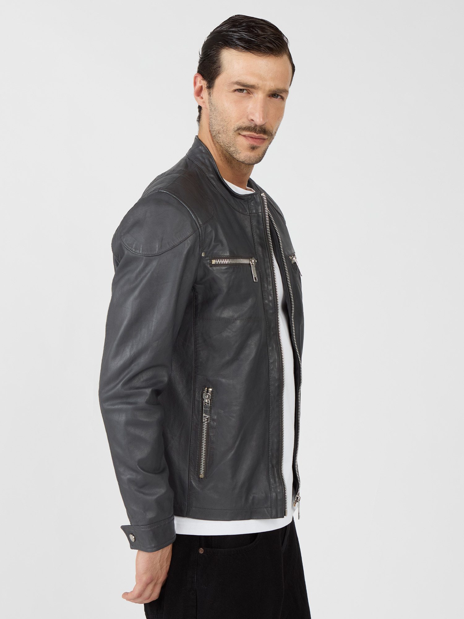 Maze Lederjacke Flint